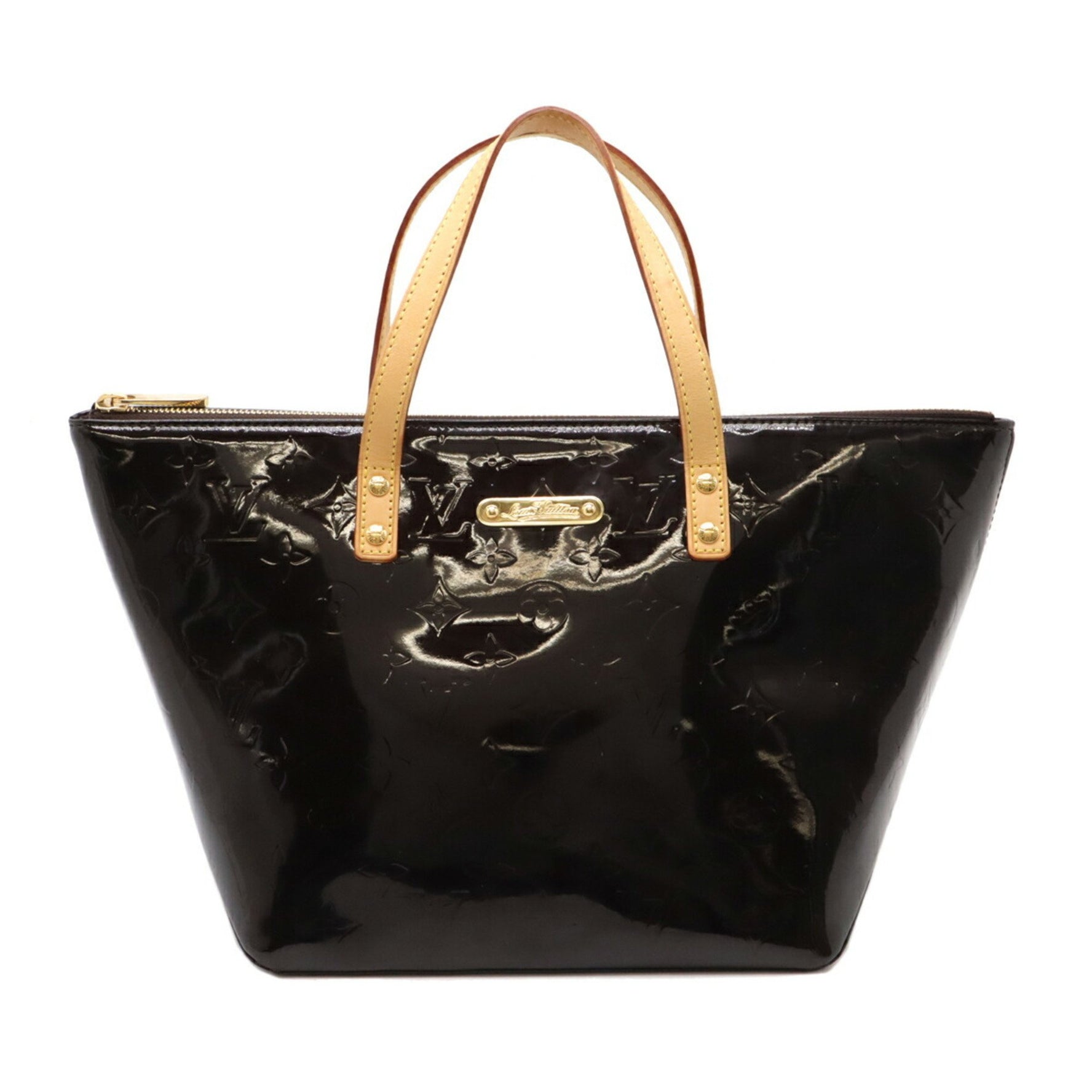 LOUIS VUITTON Louis Vuitton Monogram Vernis Peruvue PM Handbag Tote Bag Mini Amarante M93585