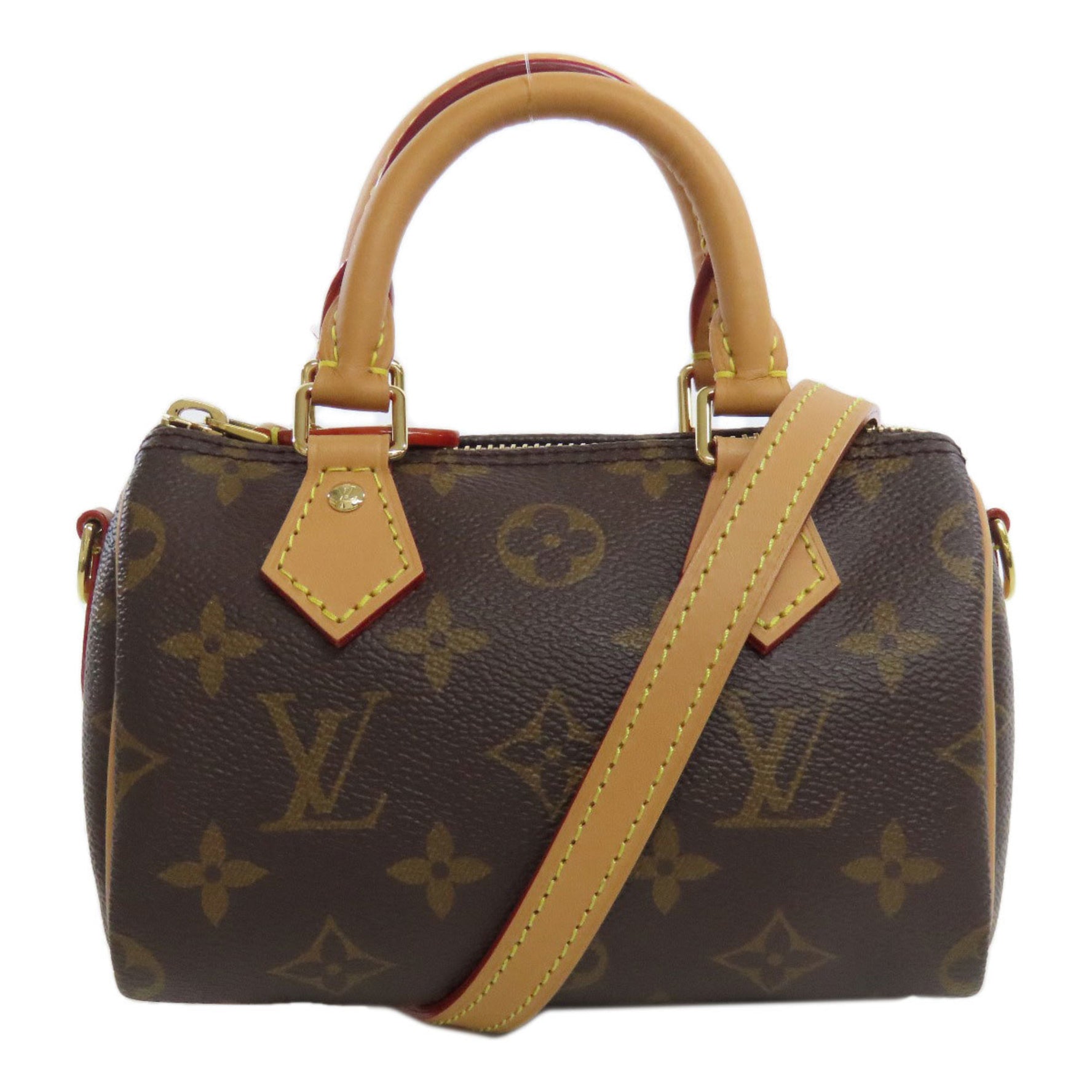 Louis Vuitton Nano Speedy Tote Bag Monogram Canvas Women's LOUIS VUITTON