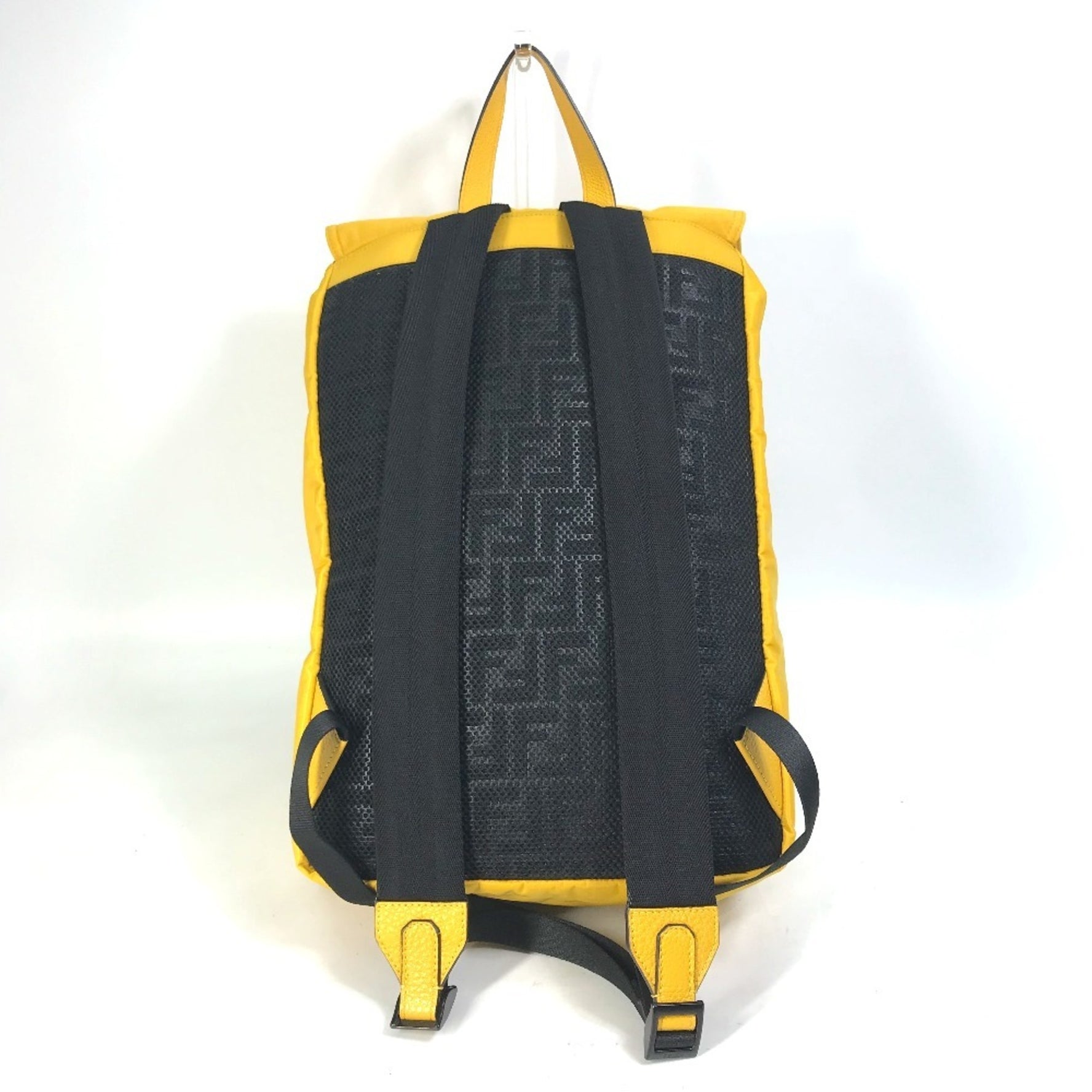 FENDI Fendines Backpack, Men's, Nylon/Leather, Like New