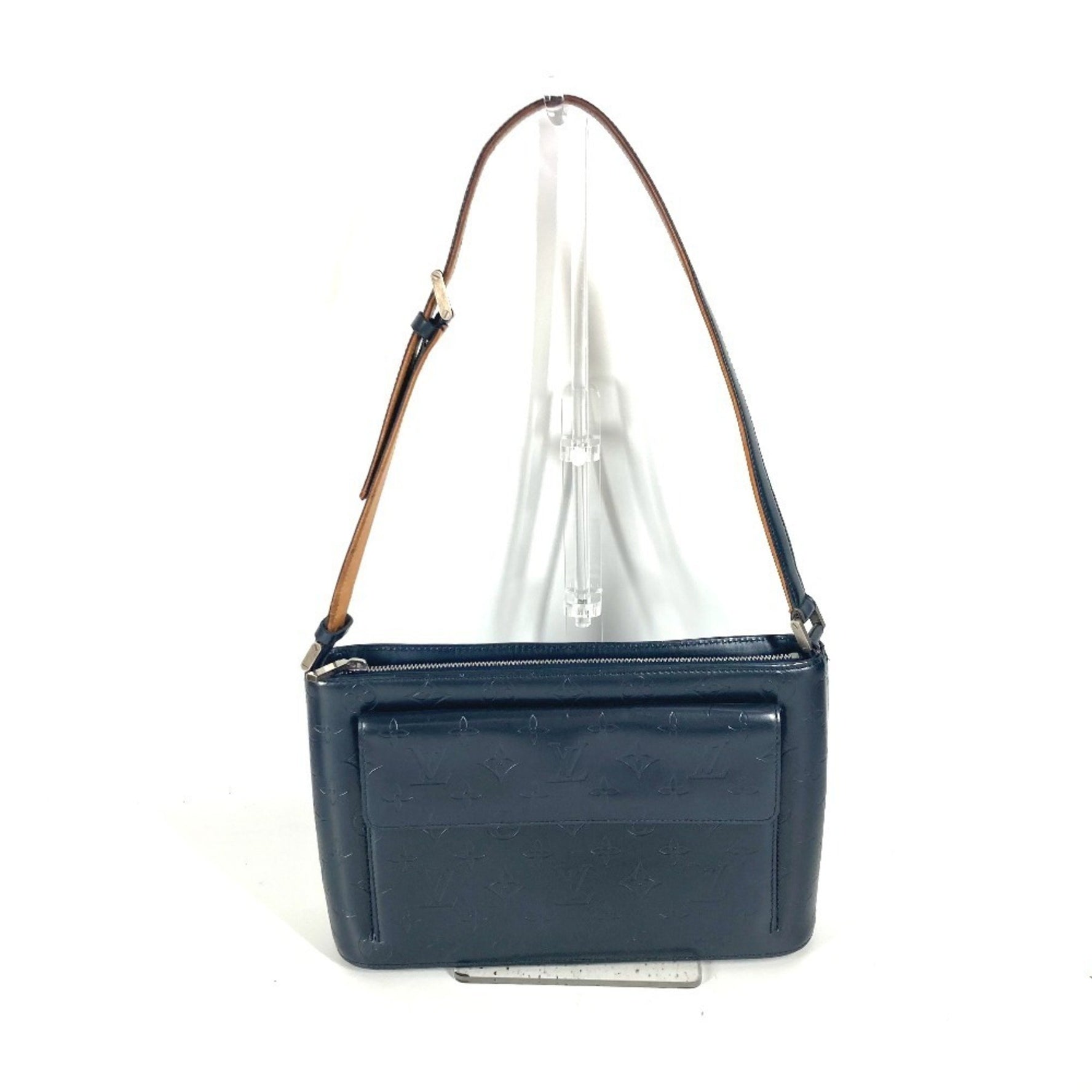 Louis Vuitton Monogram Matte Alston Bag Shoulder Tote Leather