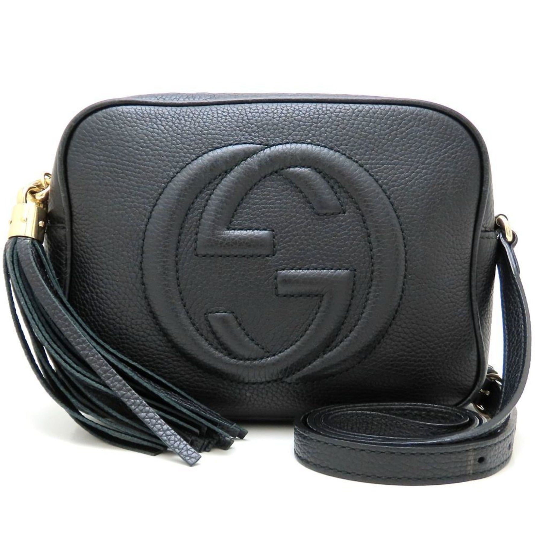 GUCCI Small Disco Bag Shoulder Soho Leather