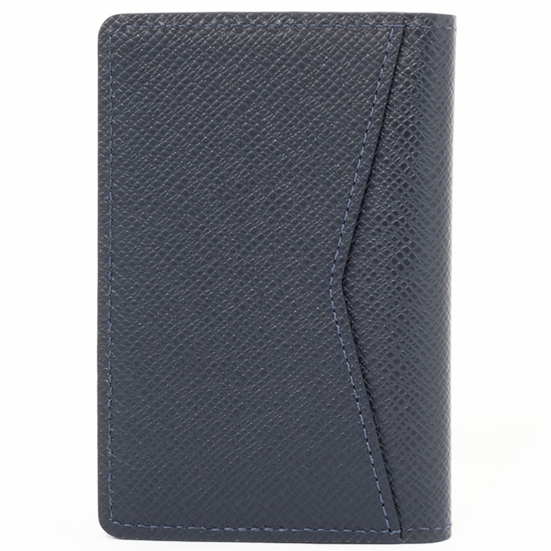 Louis Vuitton Card Case Organizer de Poche Taiga Blue Marine