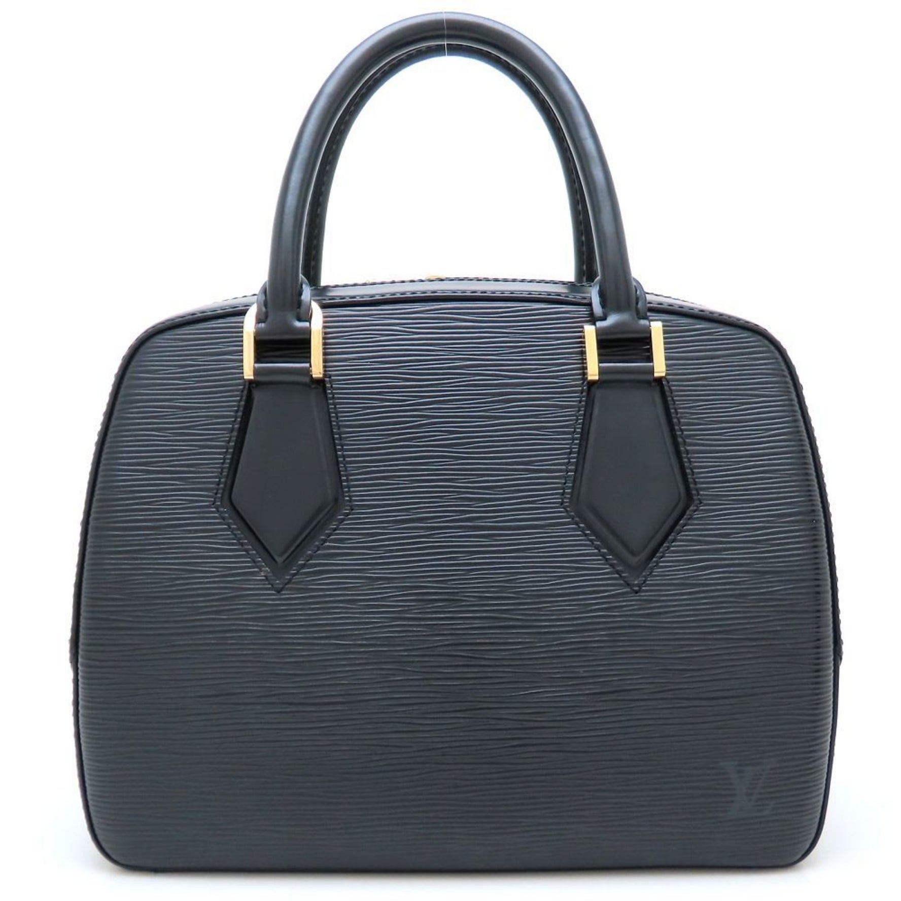 LOUIS VUITTON Epi Sablon Handbag in and Creel Black