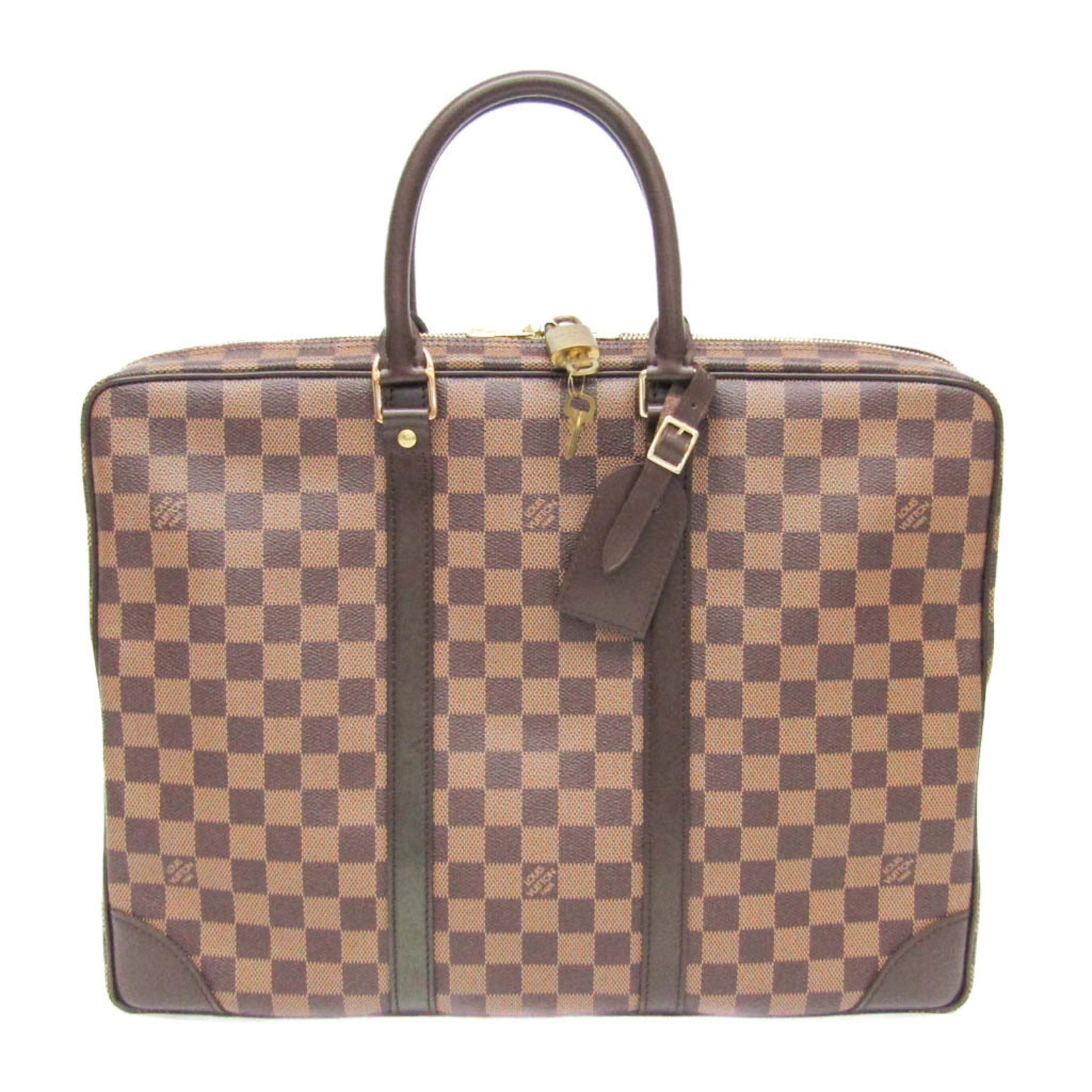 Louis Vuitton Damier Voyage Bag Case Damier Canvas