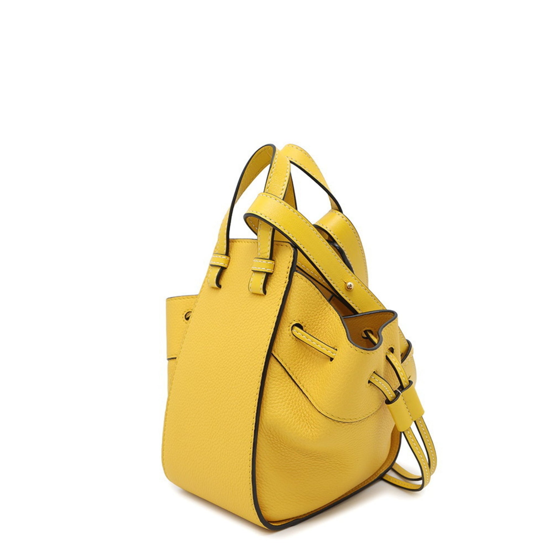 LOEWE Drawstring Hammock Mini Handbag in Calf Leather