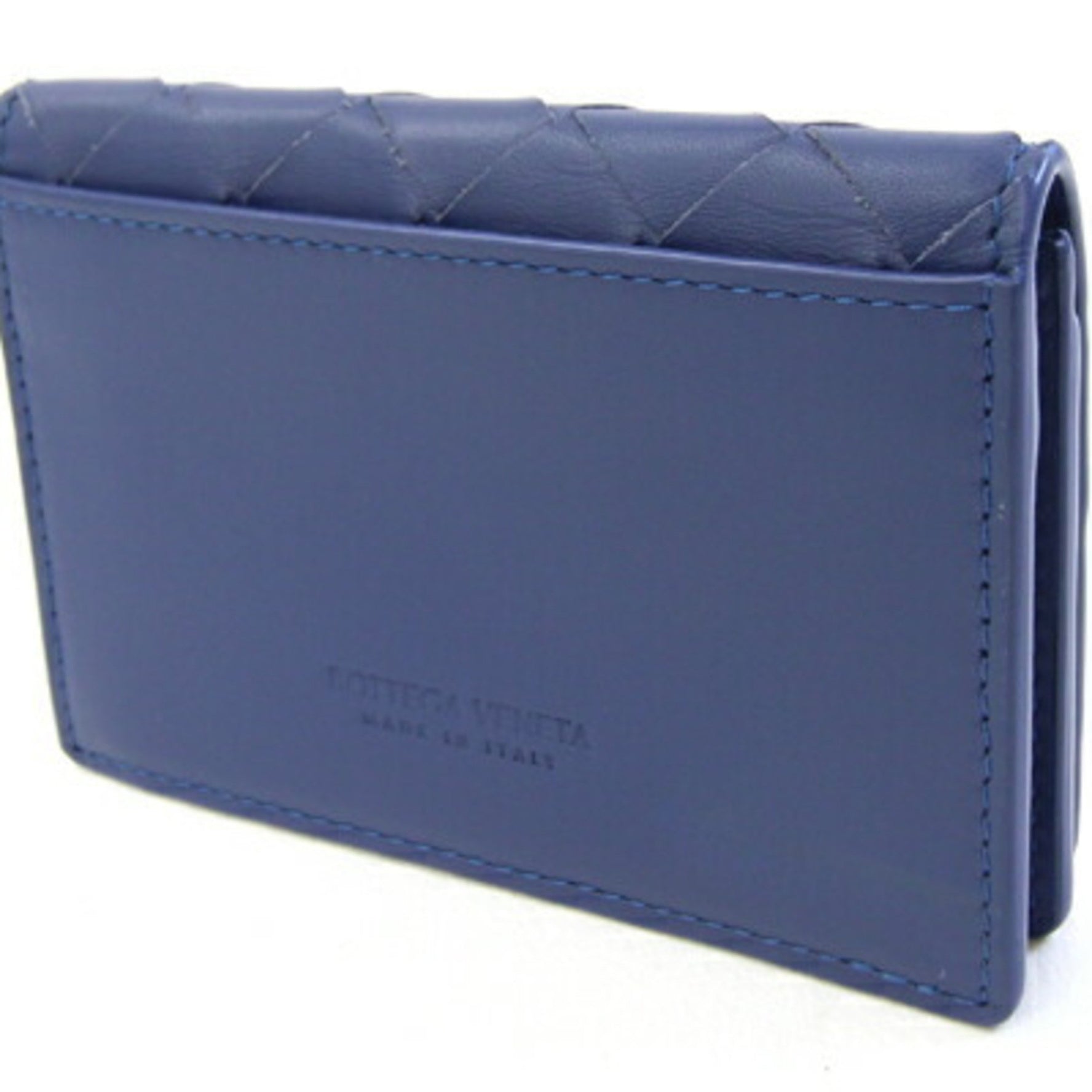 Bottega Veneta Intrecciato Business Card Case Leather Case/Pass