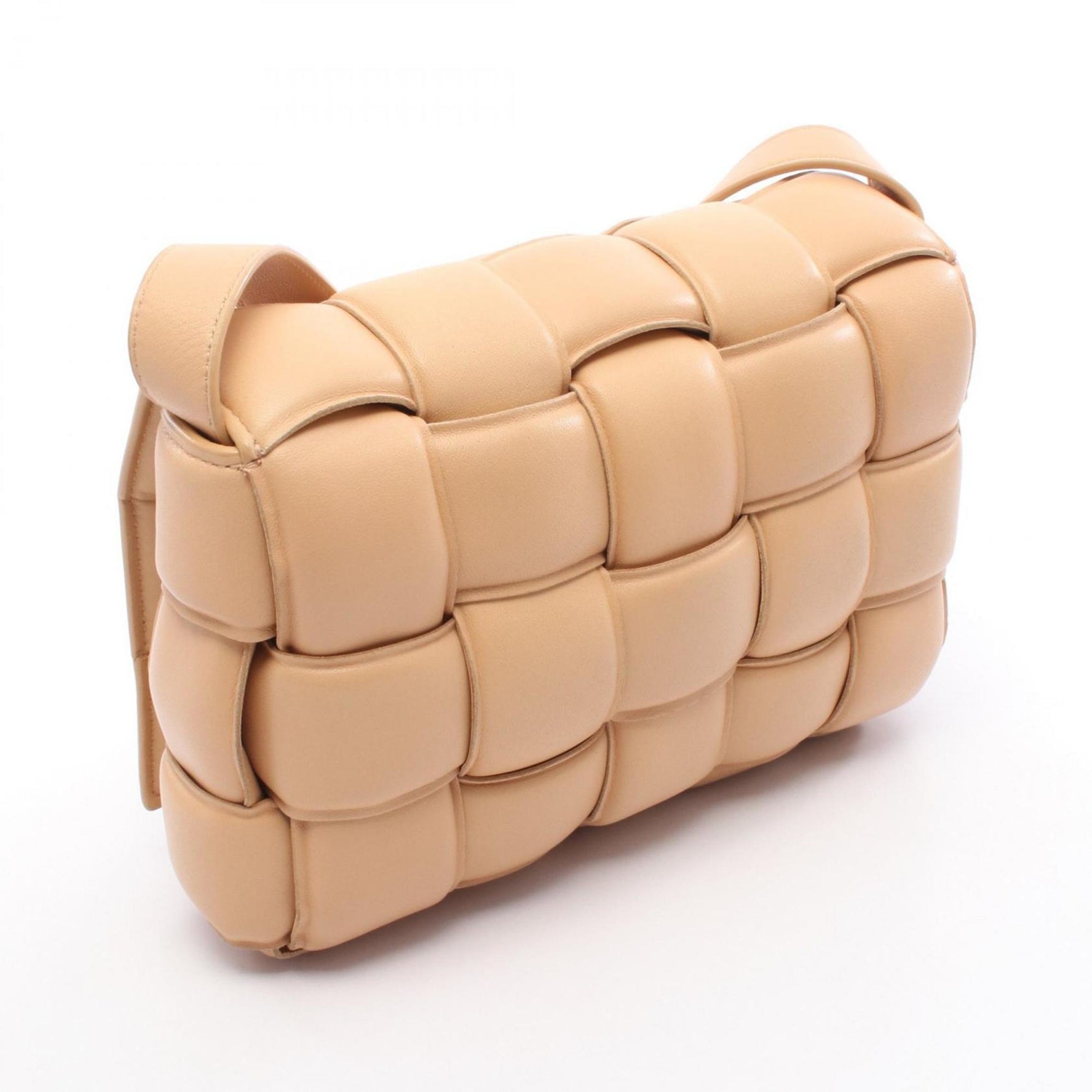 Bottega Veneta Padded Cassette Intrecciato Shoulder Bag, Leather