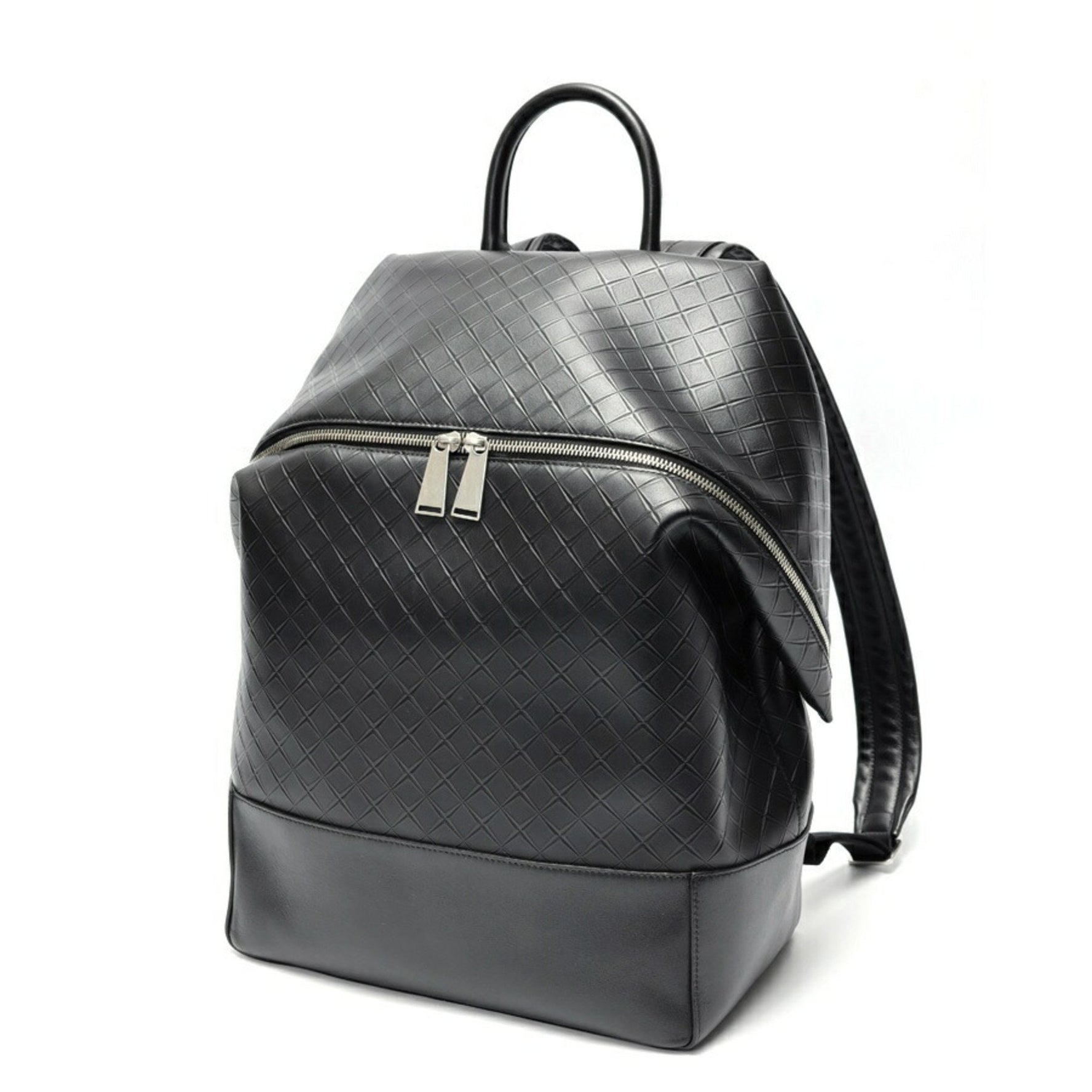 Bottega Veneta Intrecciato Backpack Leather