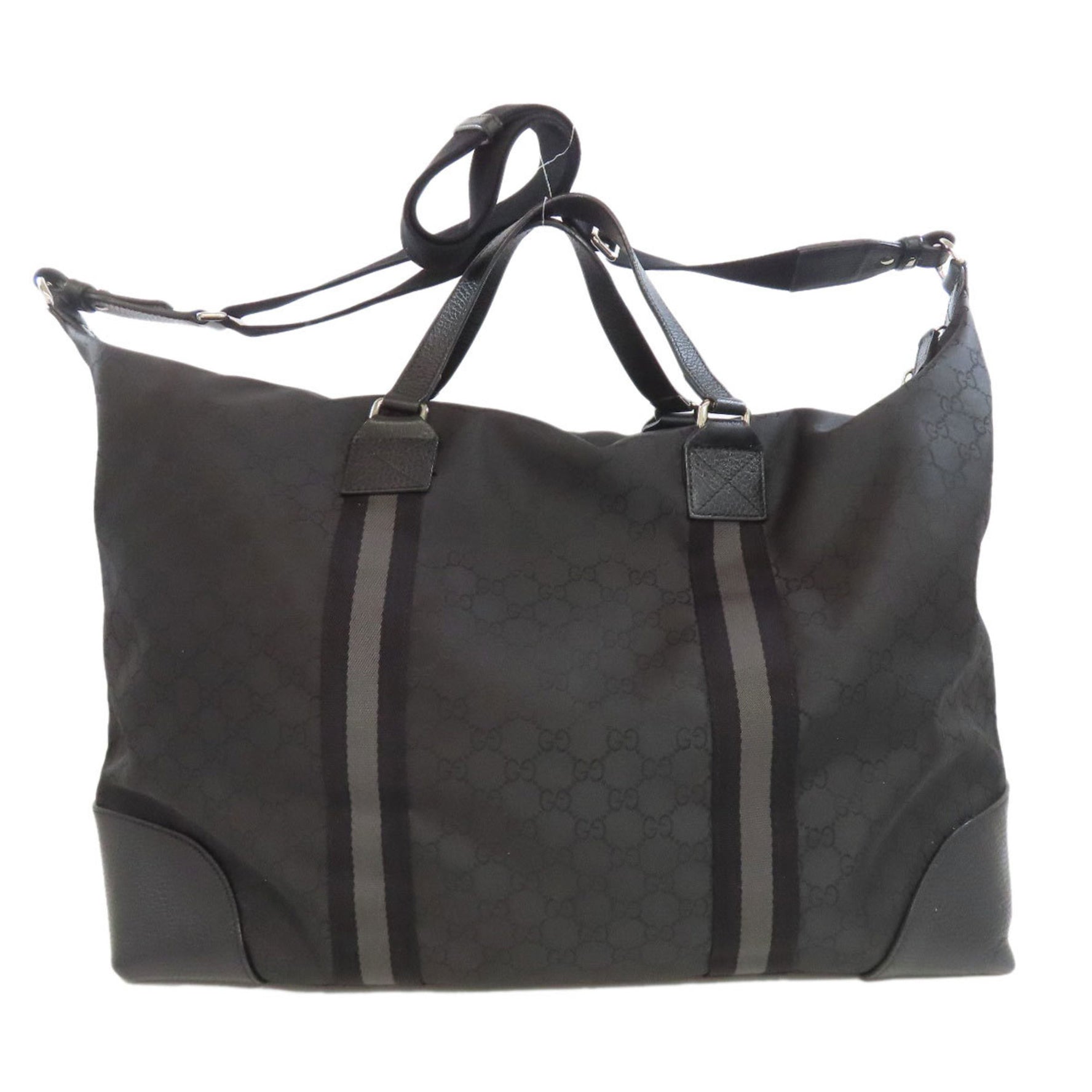 Gucci GG Outlet Boston Bag Nylon Material