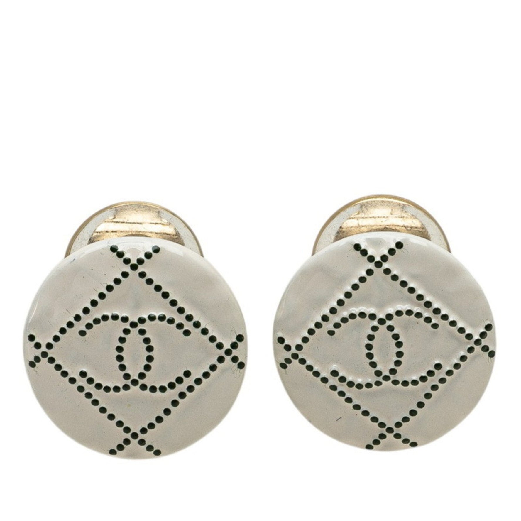 CHANEL Coco Mark Earrings in Metal