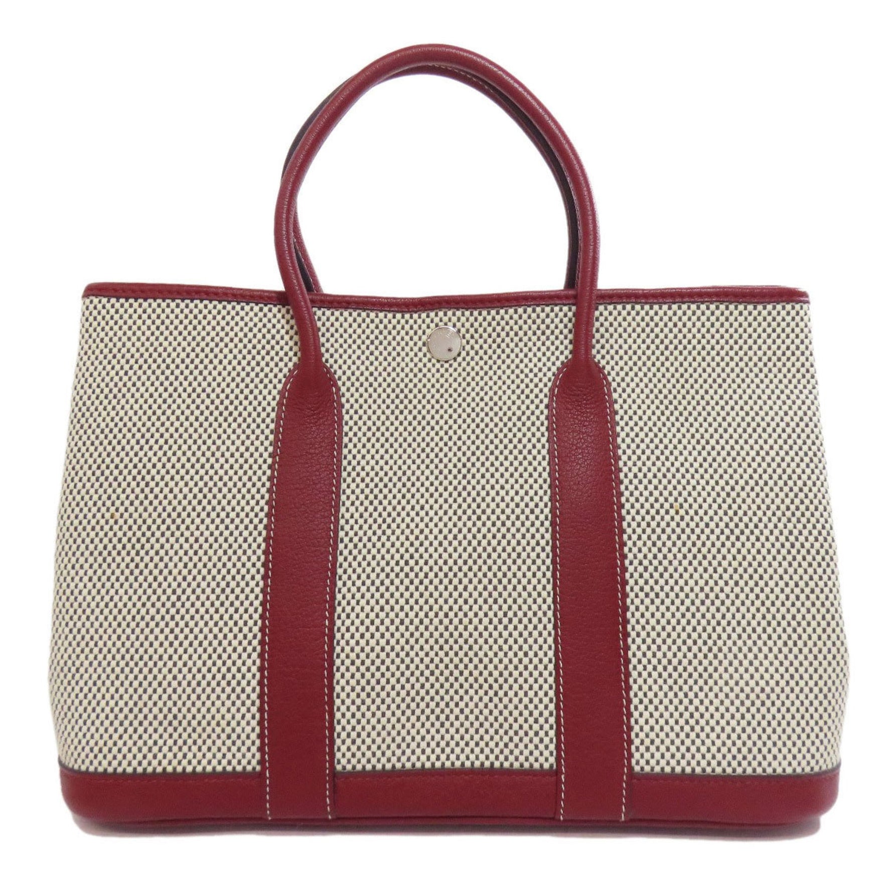 Hermes Garden TPM Handbag Canvas