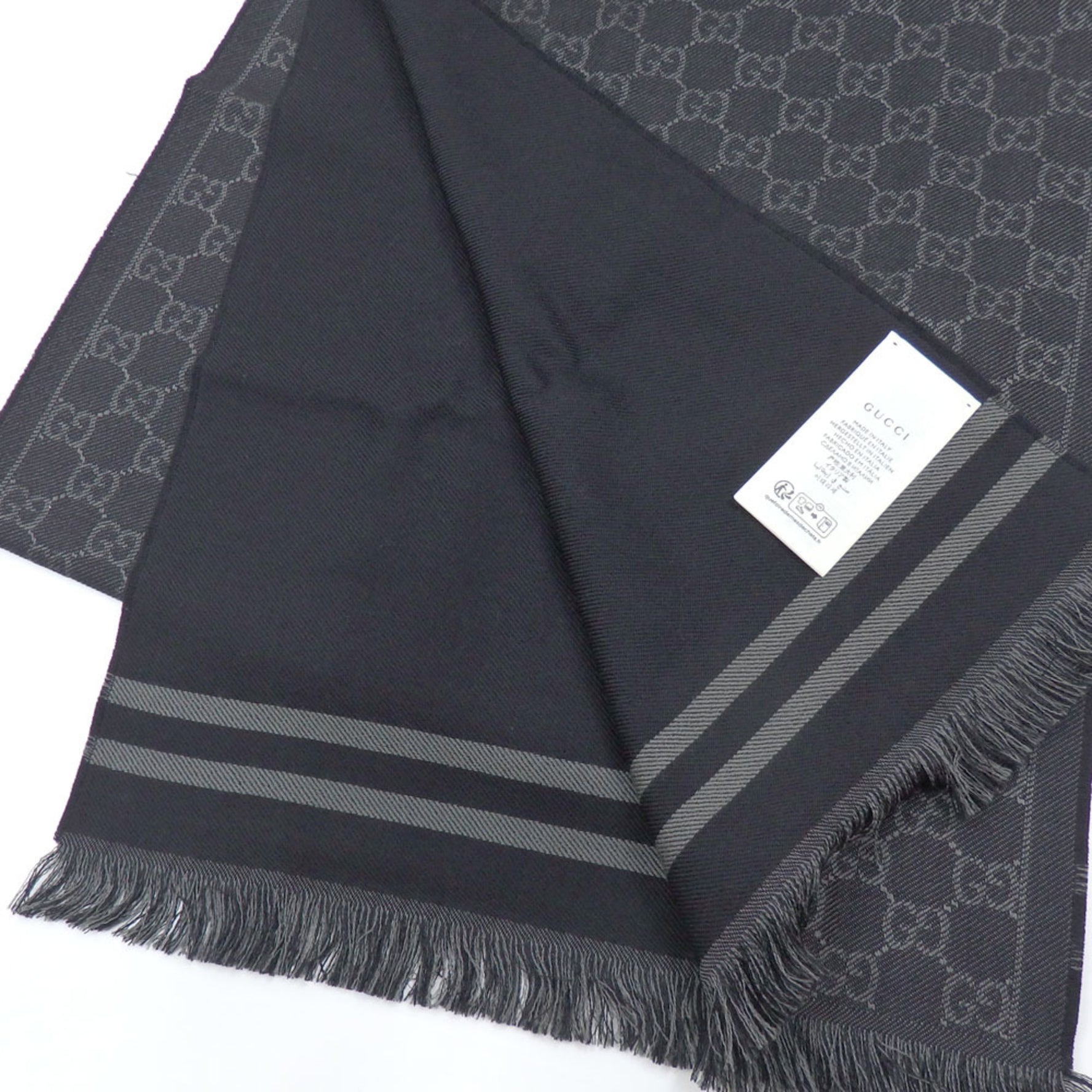 Gucci GG Wool Scarf/Muffler