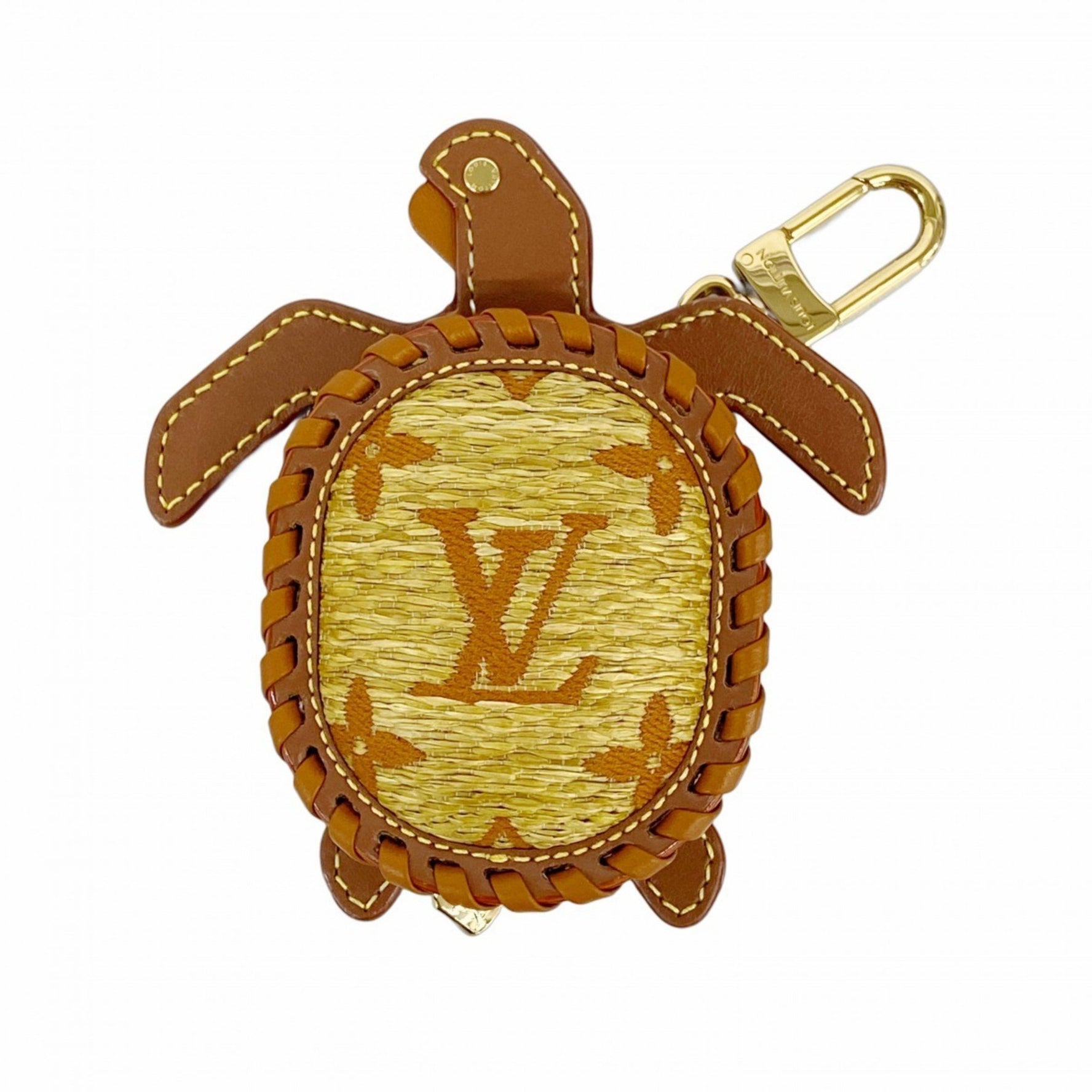 Louis Vuitton Monogram Turtle Keychain Bag Charm Men's and
