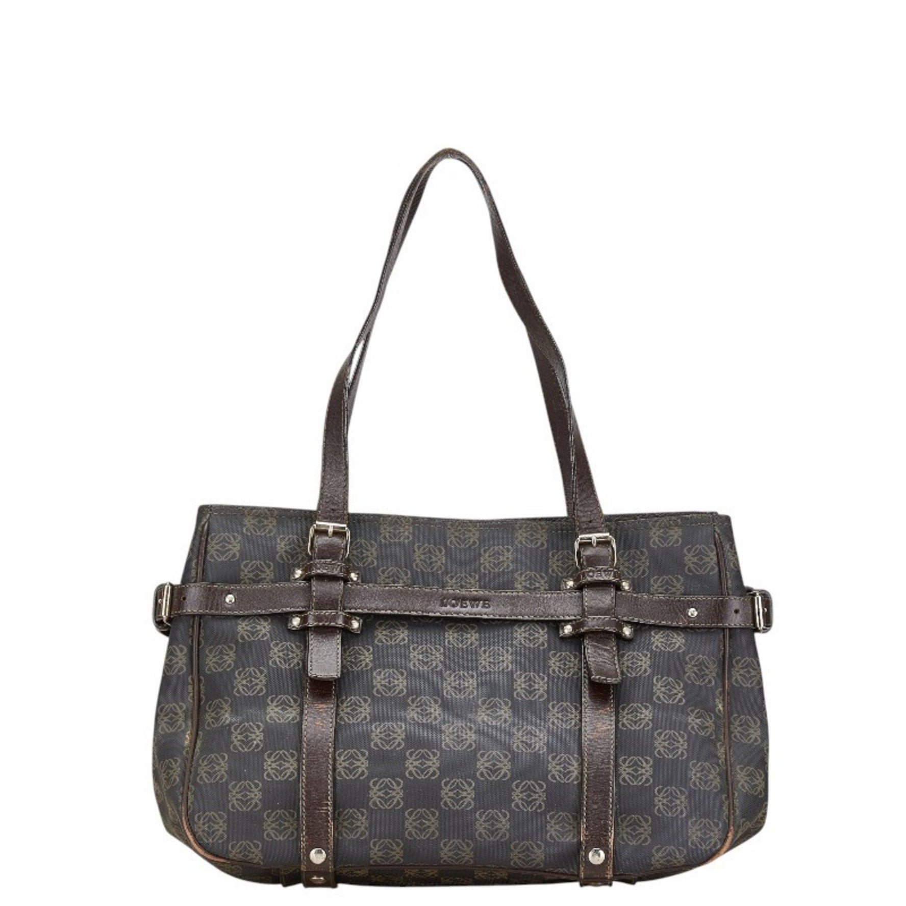 LOEWE Anagram Tote Bag Leather