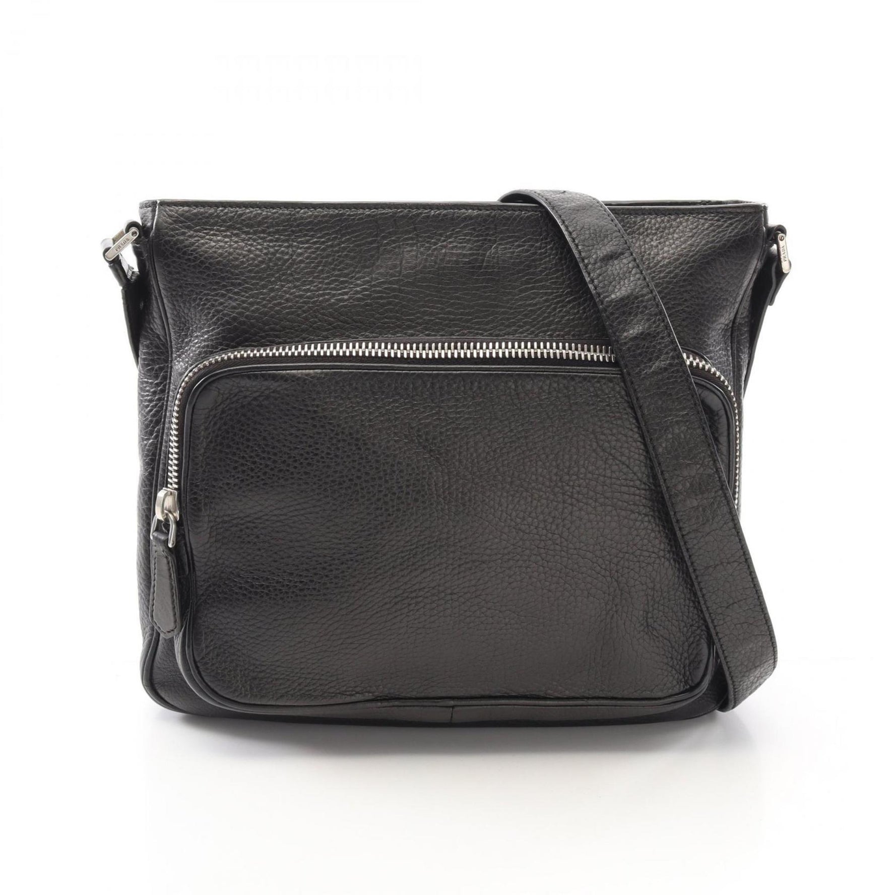 Prada Shoulder Bag Leather Men's