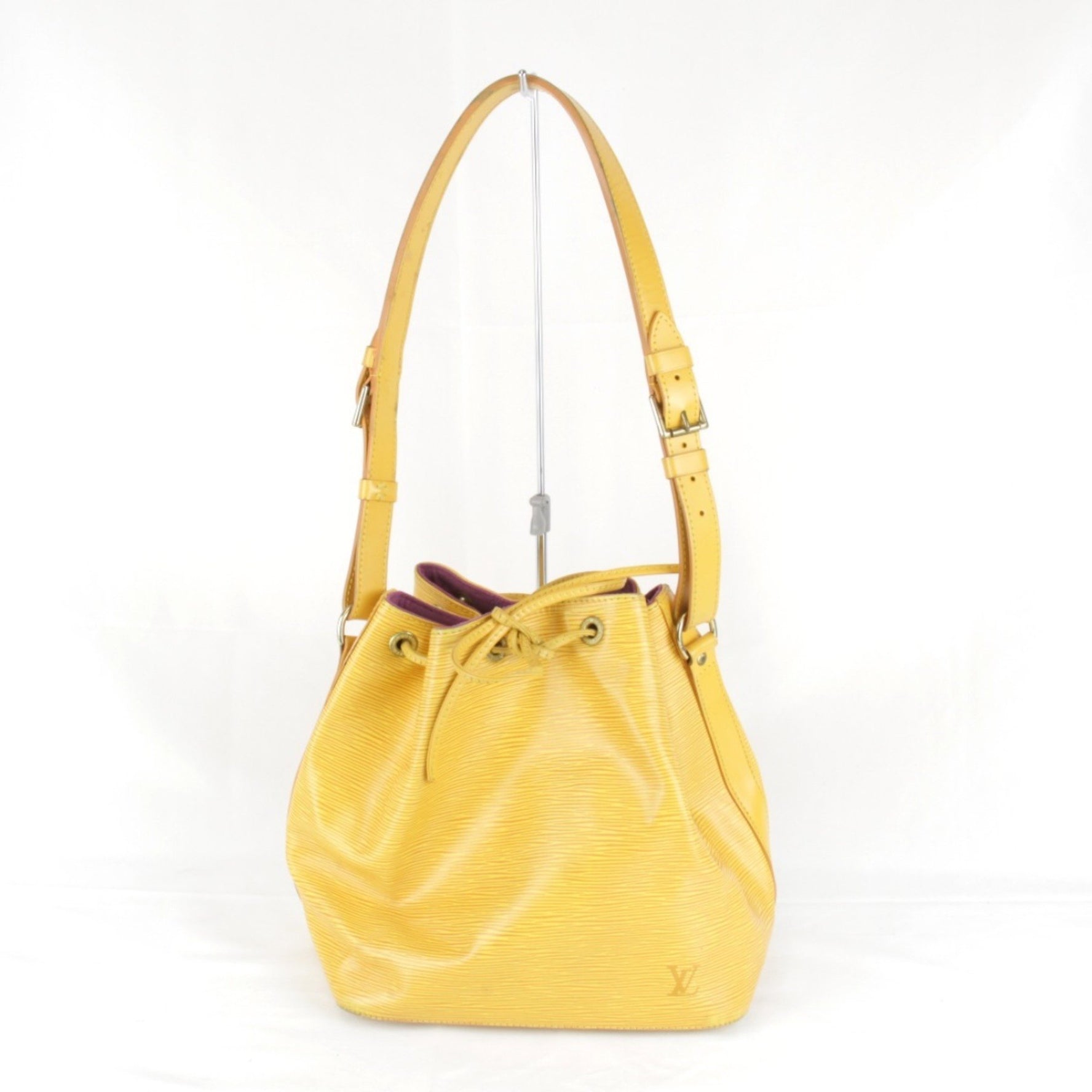 Louis Vuitton Petit Noe Shoulder Bag Epi Leather Tassili Yellow
