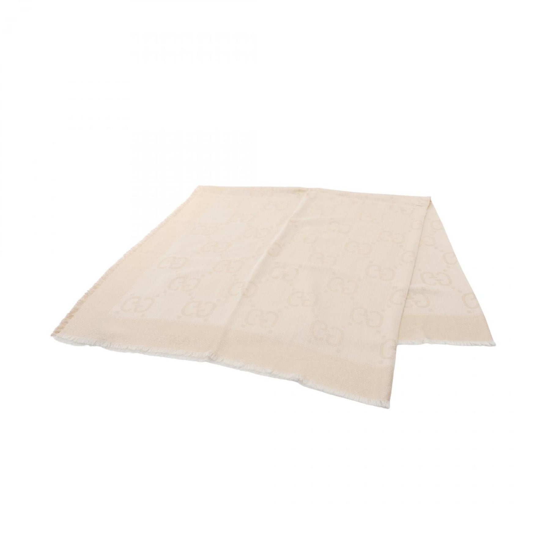 Gucci GG glitter scarf/stole, wool, silk, and rayon