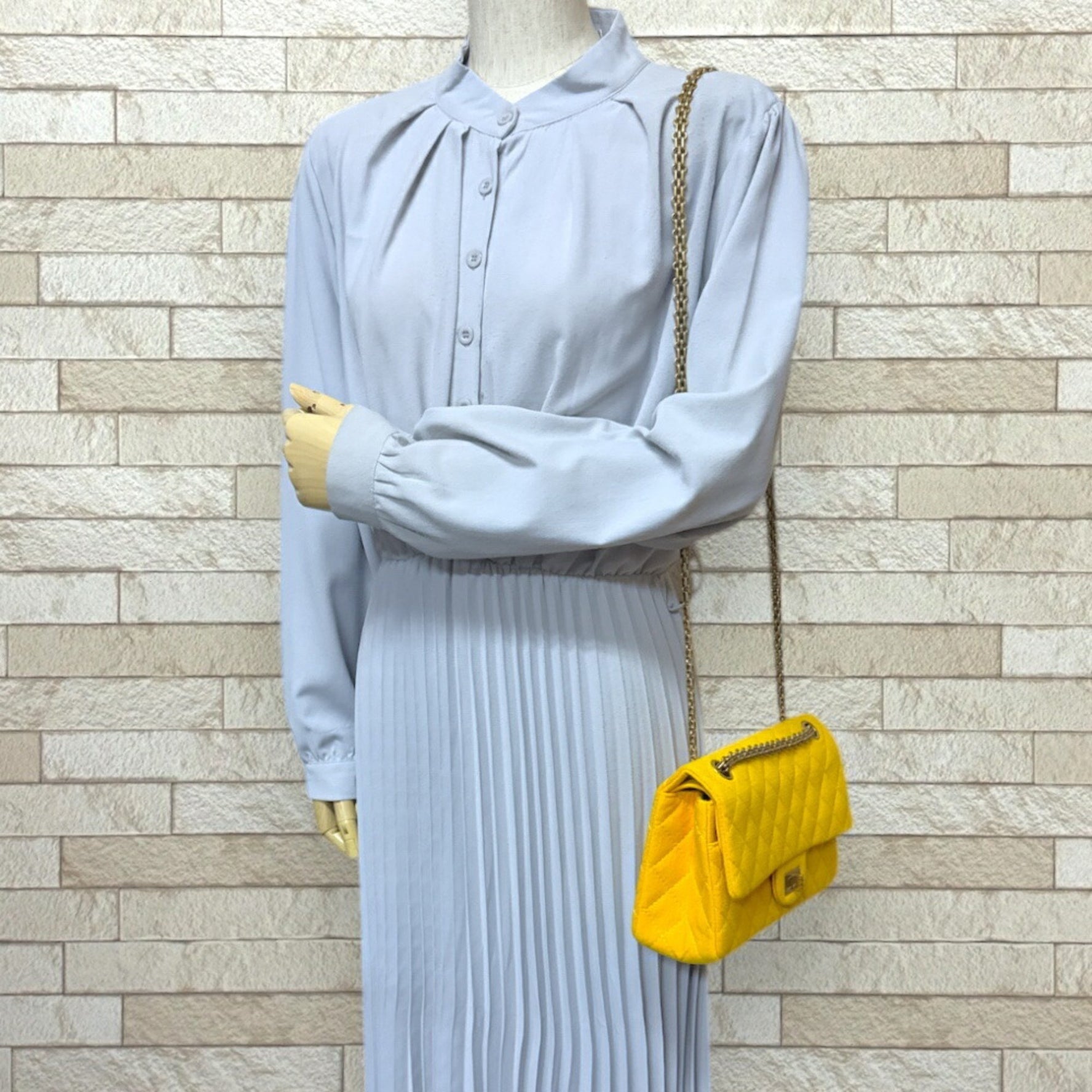 Chanel 2.55 Matelasse Shoulder Bag W Flap Chain