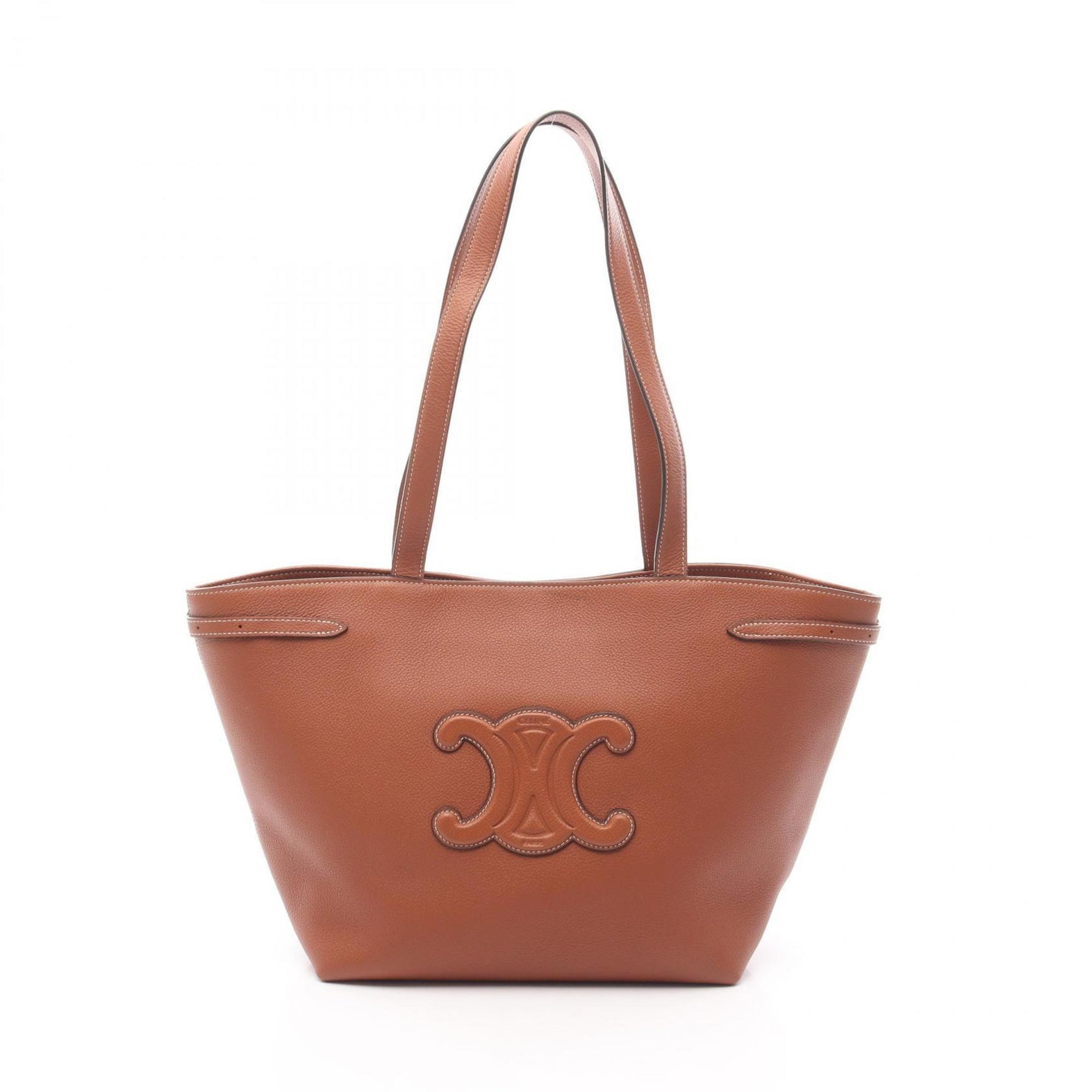 Celine Small Cabas Anais Cuir Triomphe Tote Bag in Leather