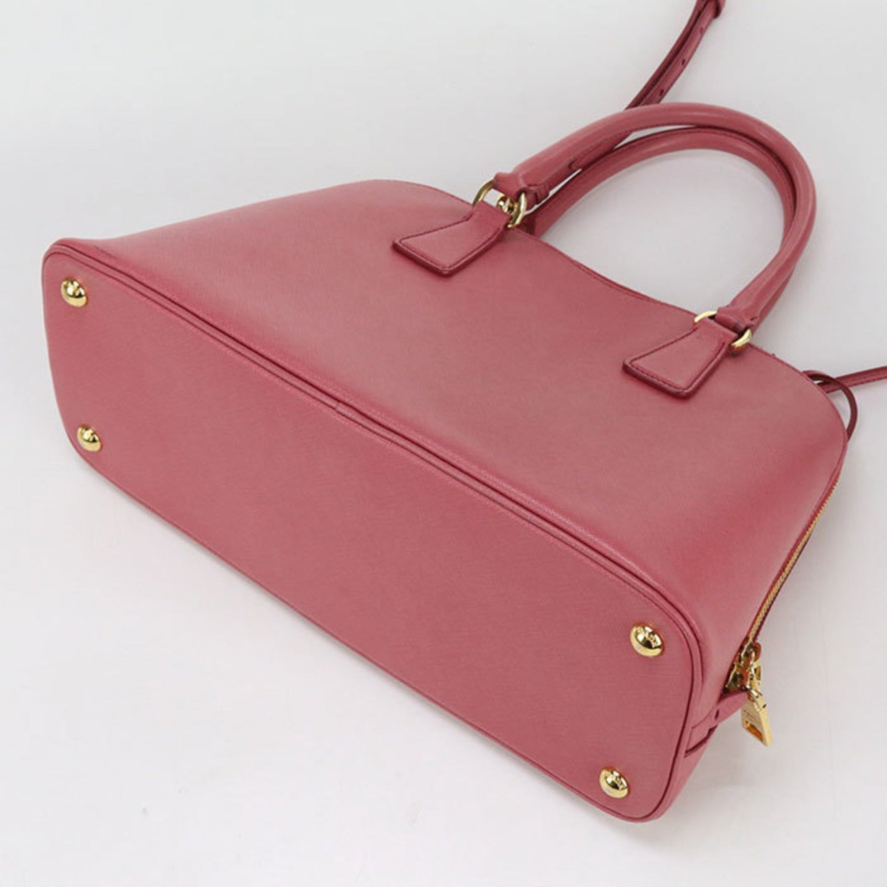 PRADA NZV Saffiano Leather Handbag
