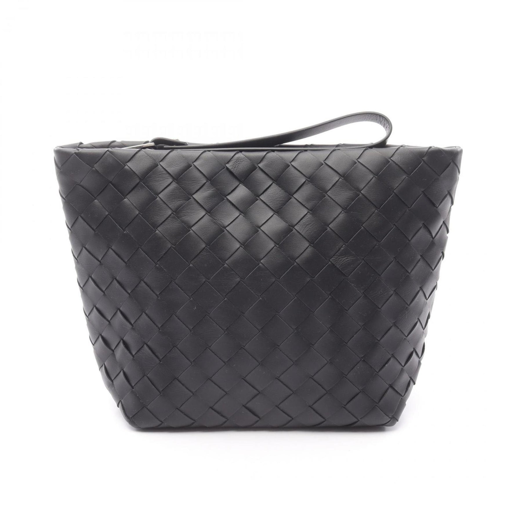 Bottega Veneta Intrecciato Pouch Bag in Leather