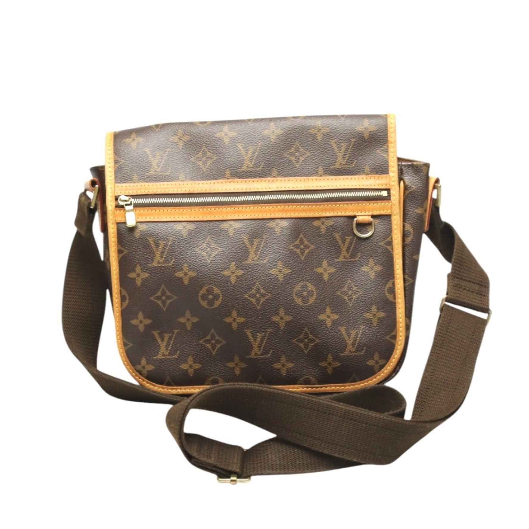 Louis Vuitton LOUIS VUITTON Shoulder Bag Monogram PM Bosphore Canvas M40106 Brown LV