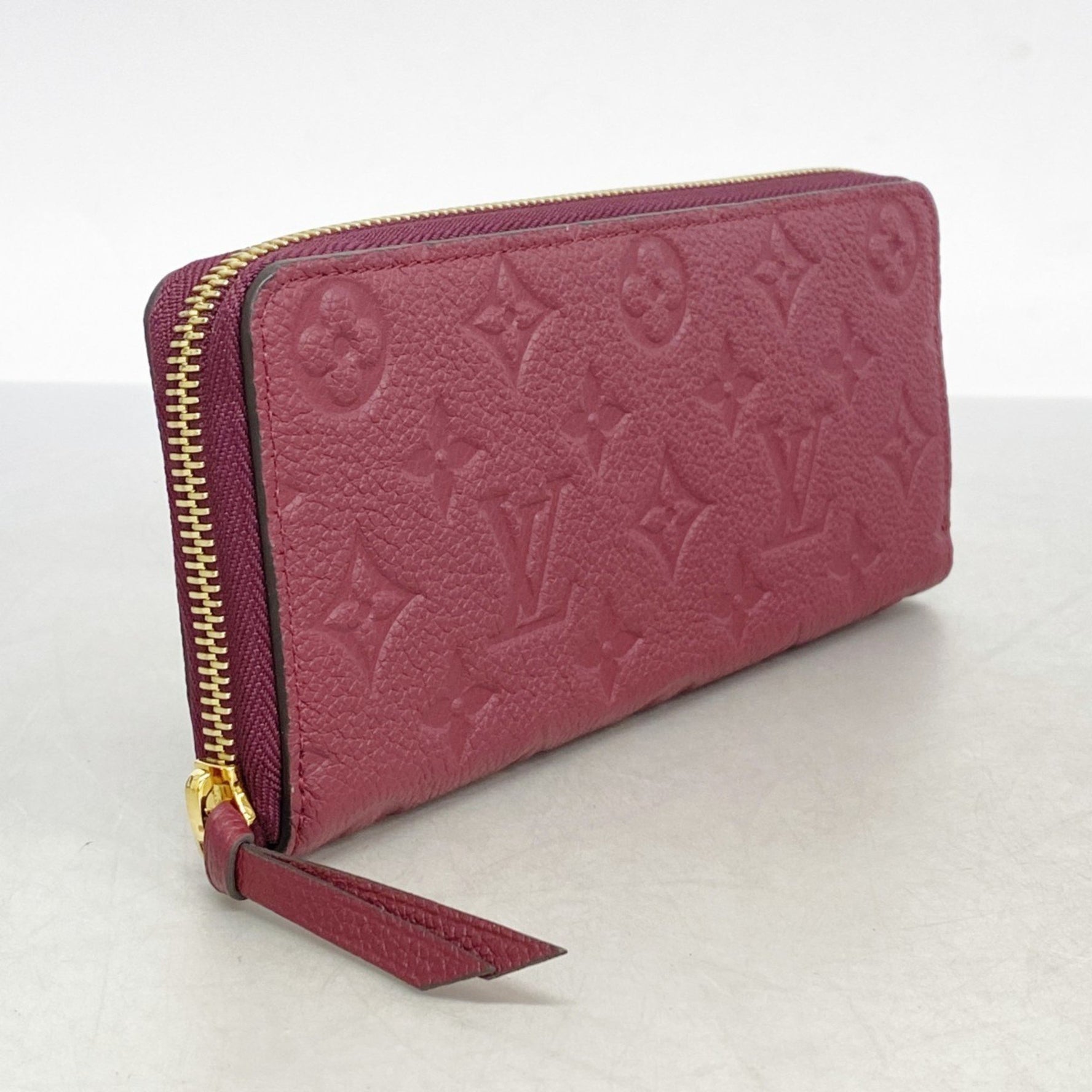 Louis Vuitton Monogram Empreinte Portefeuille Clemence Long Wallet