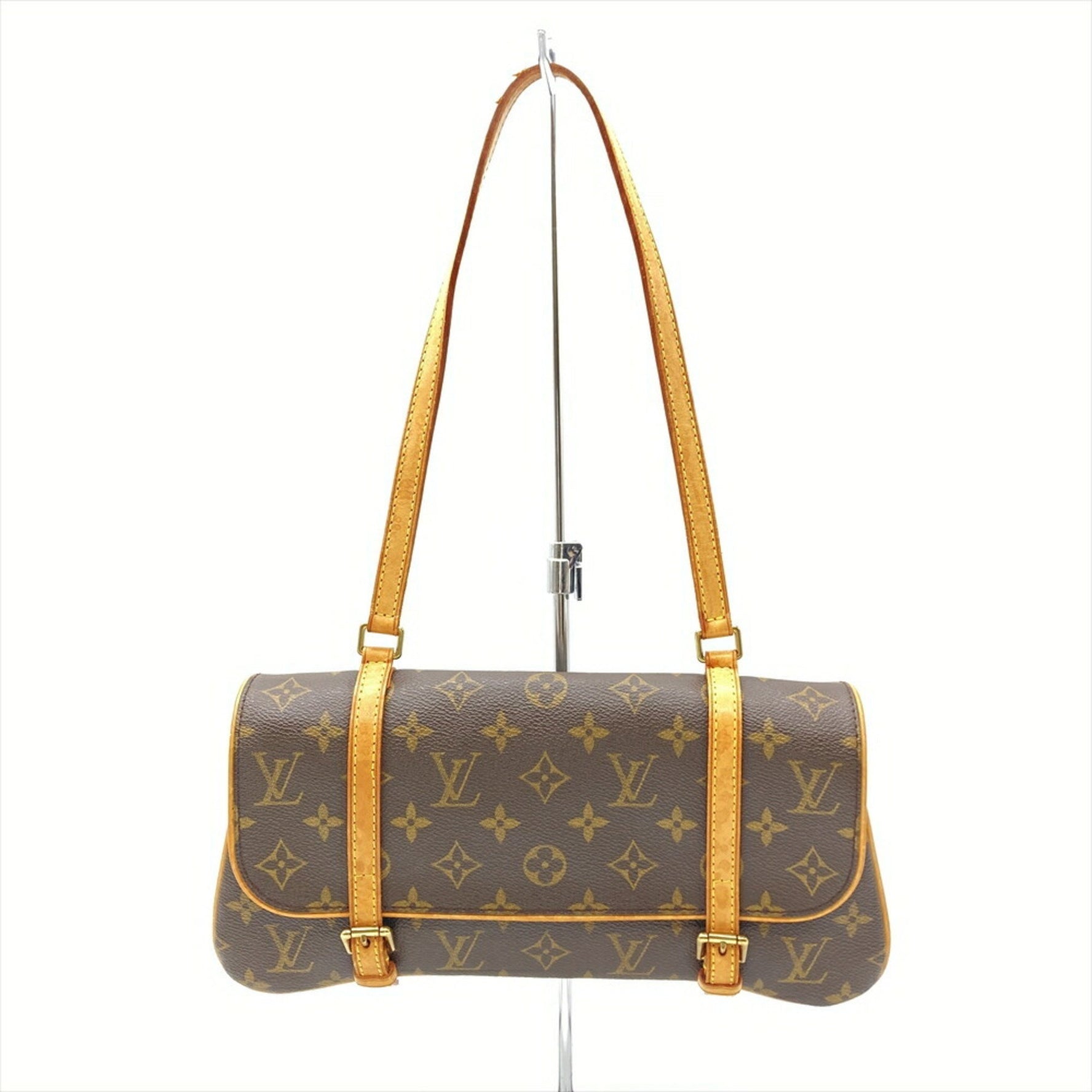 Louis Vuitton Marel Shoulder Bag Monogram Canvas Brown