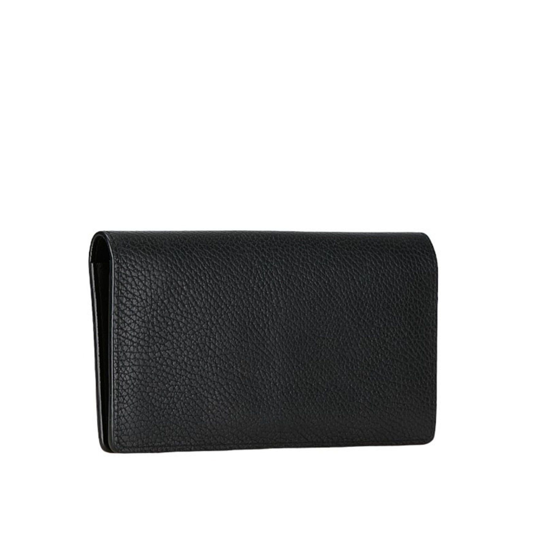 Louis Vuitton Taurillon Portefeuille Brazza Long Wallet Noir Black Leather