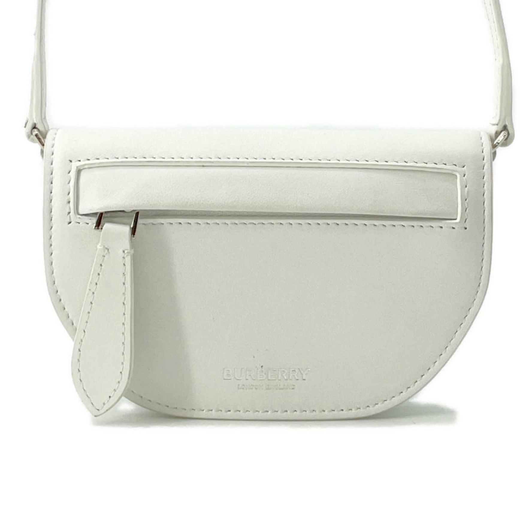 Burberry shoulder bag Mini Olympia Micro Leather BURBERRY white