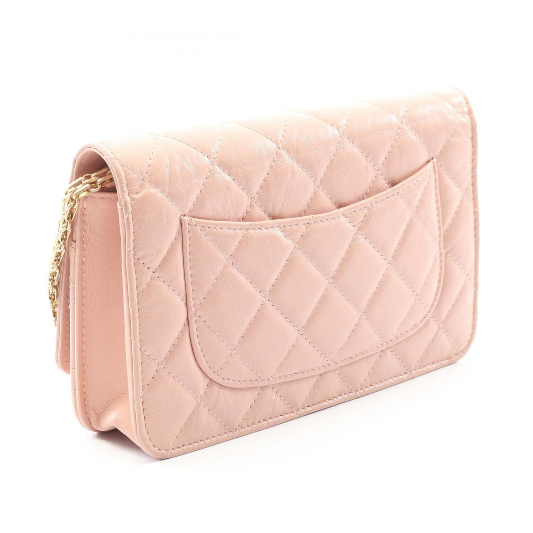 CHANEL 2.55 Matelasse Shoulder Bag, Leather