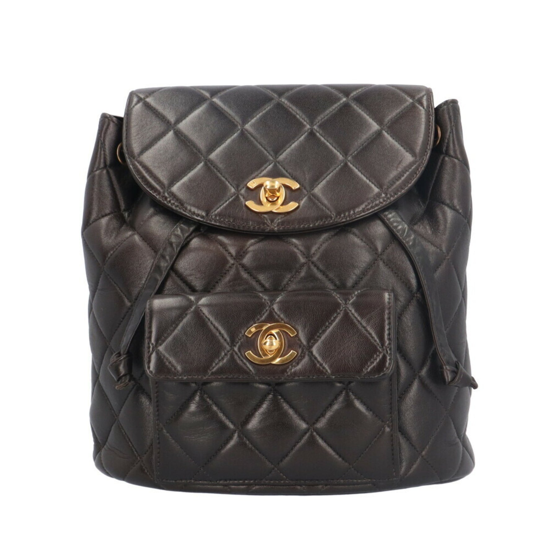 CHANEL Matelasse Backpack/Daypack, Lambskin