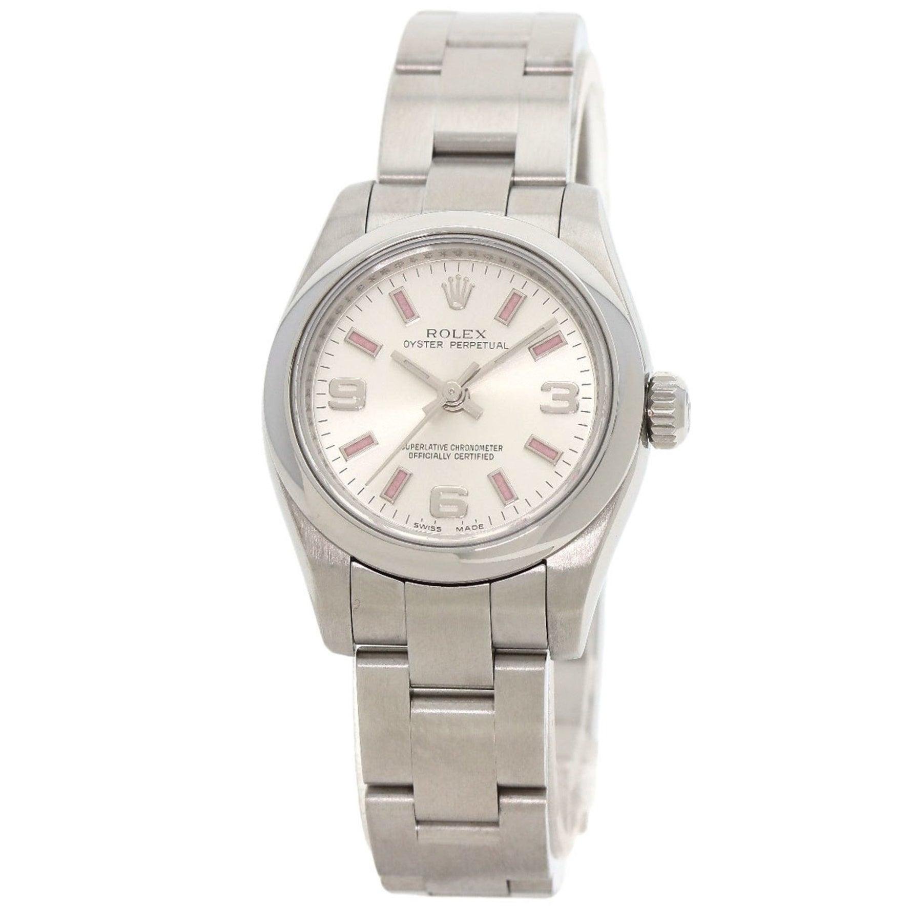 Rolex Oyster Perpetual 26 Watch Stainless Steel SS Ladies