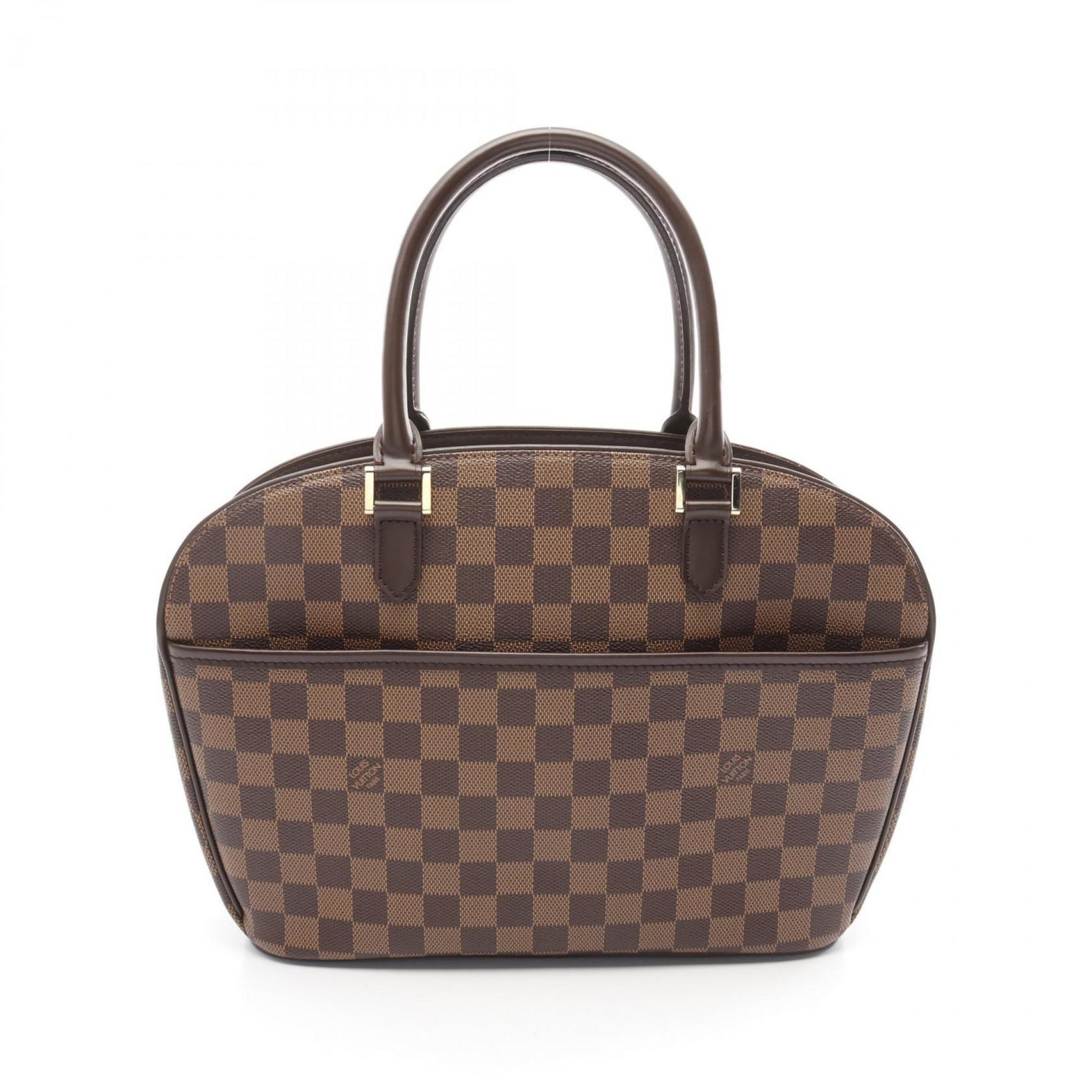 Louis Vuitton LOUIS VUITTON Saria Horizontal Handbag Bag Coated Canvas Leather Damier Women's Brown N51282
