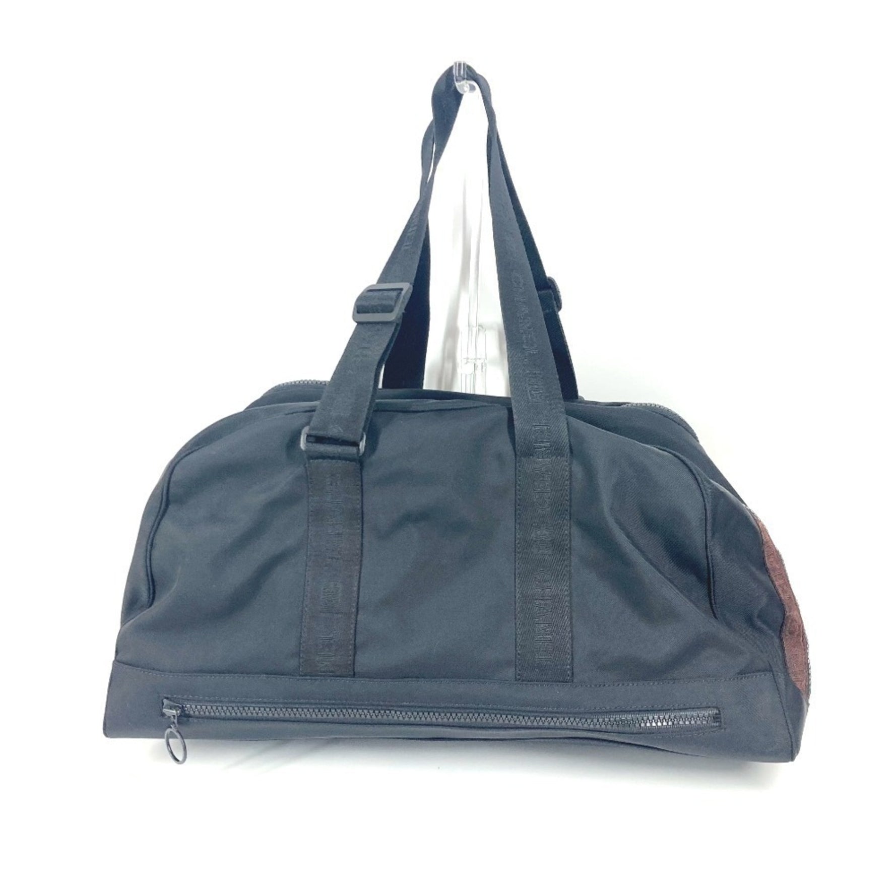 CHANEL Sport CC Coco Mark Bag Travel Shoulder Boston Nylon