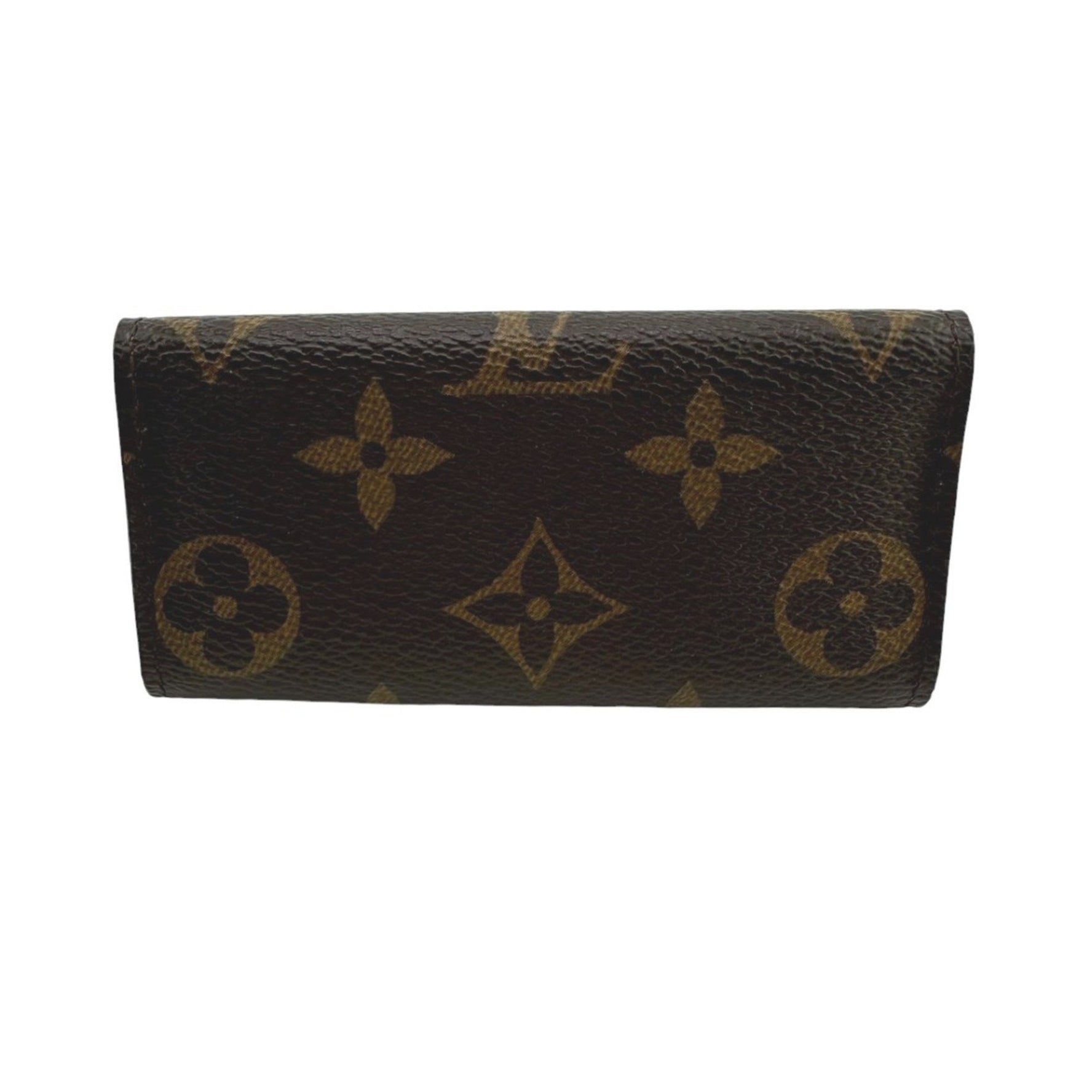 Louis Vuitton LOUIS VUITTON Key Case Multicle 4 Monogram Canvas M62631 Brown LV