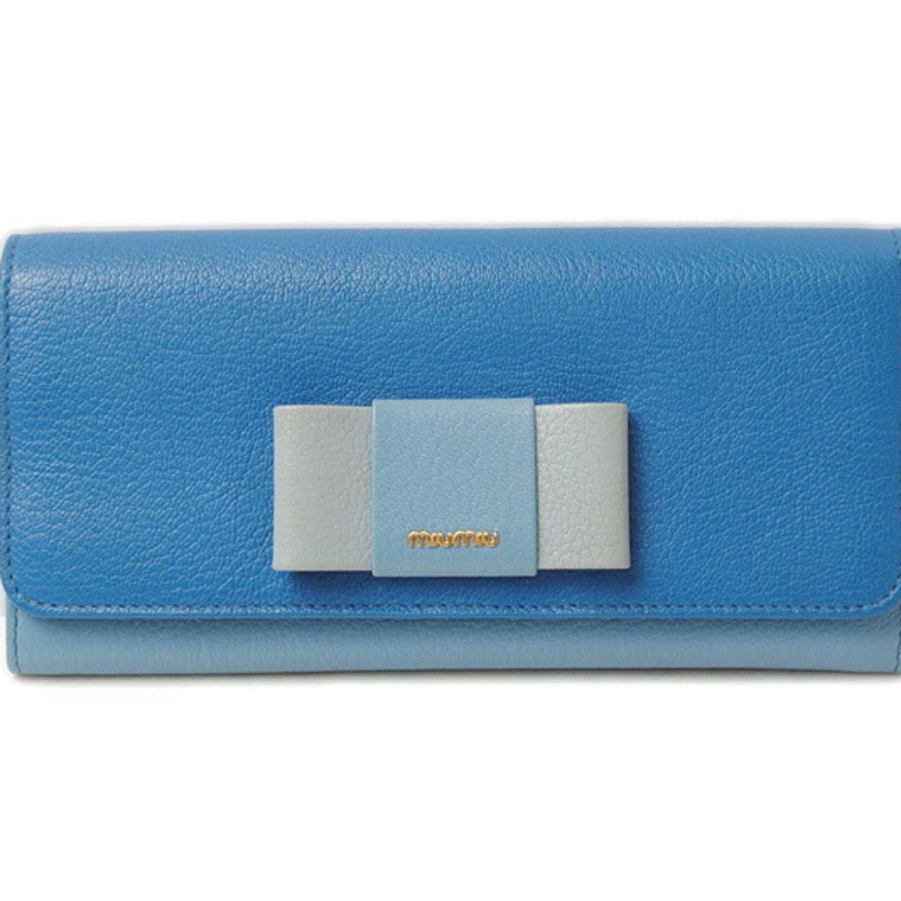 Miu Miu Miu Wallet miumiu pass MADRAS MAREA MARE Light Unused Damaged