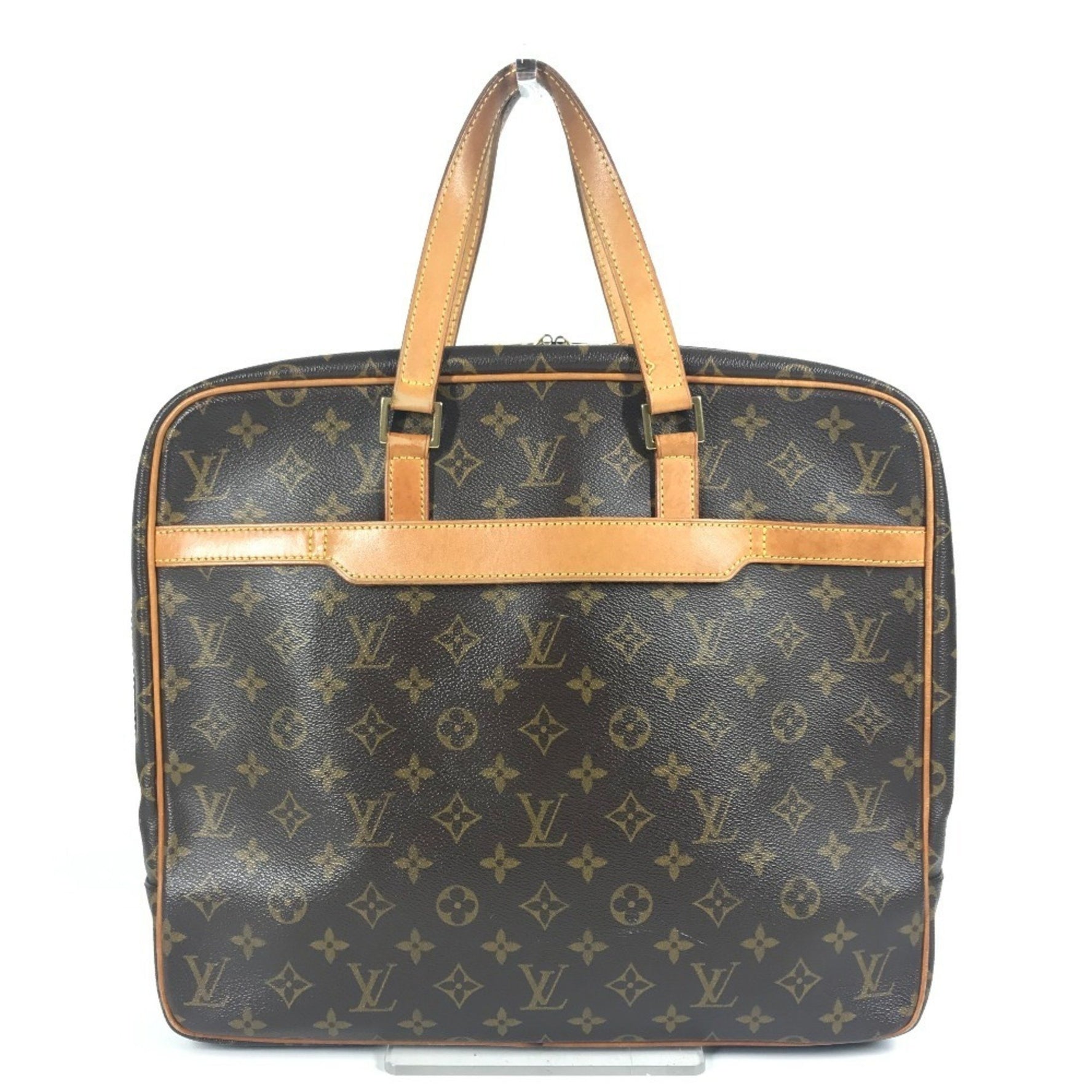 LOUIS VUITTON Monogram Porte-Document Pegasus Handbag, Business Bag, Document Tote Canvas, Men's and
