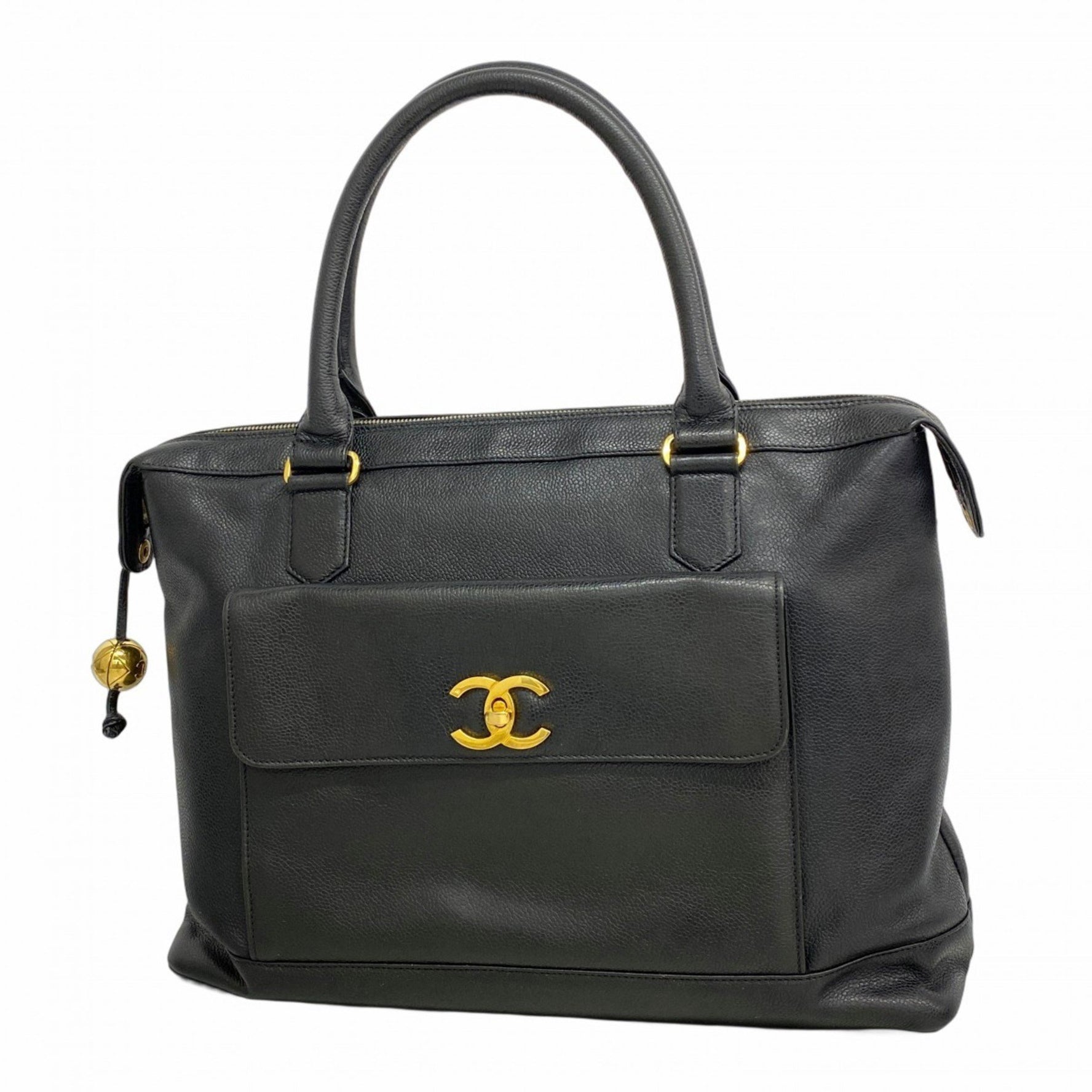 Chanel Caviar Skin Tote Bag