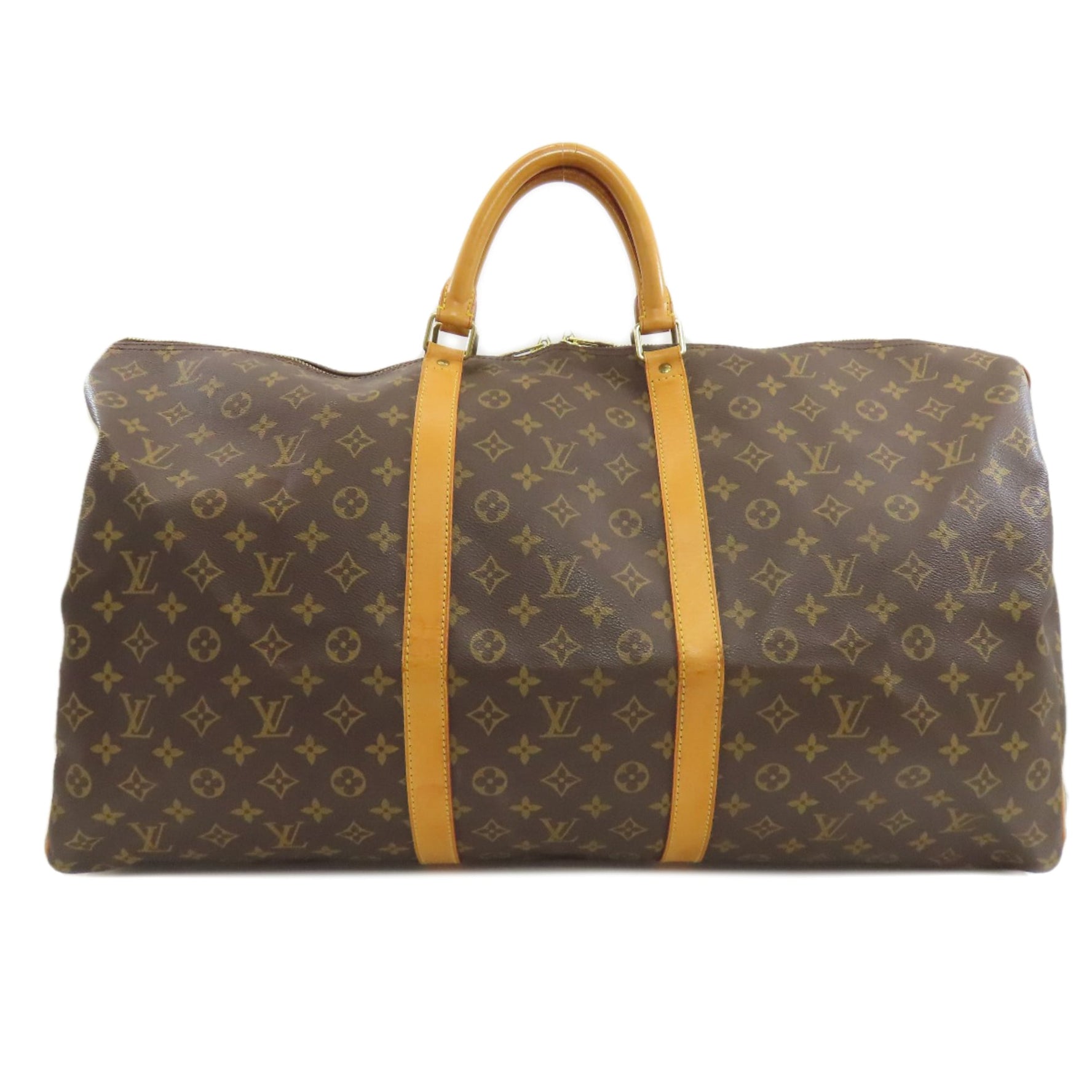 Louis Vuitton Keepall 60 Shoulder Bag Monogram Canvas LOUIS VUITTON