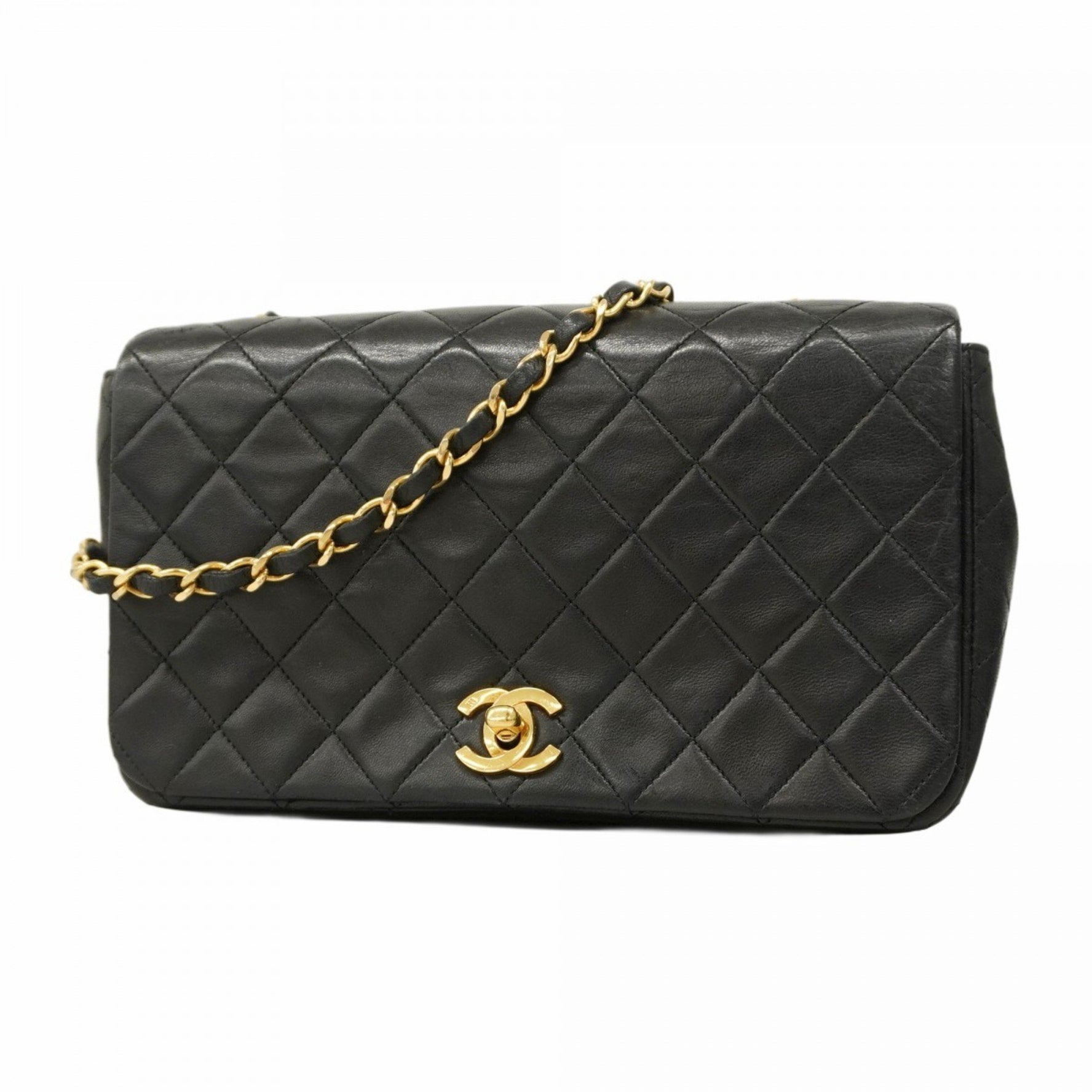 Chanel Matelasse Shoulder Bag with Chain Bag, Lambskin
