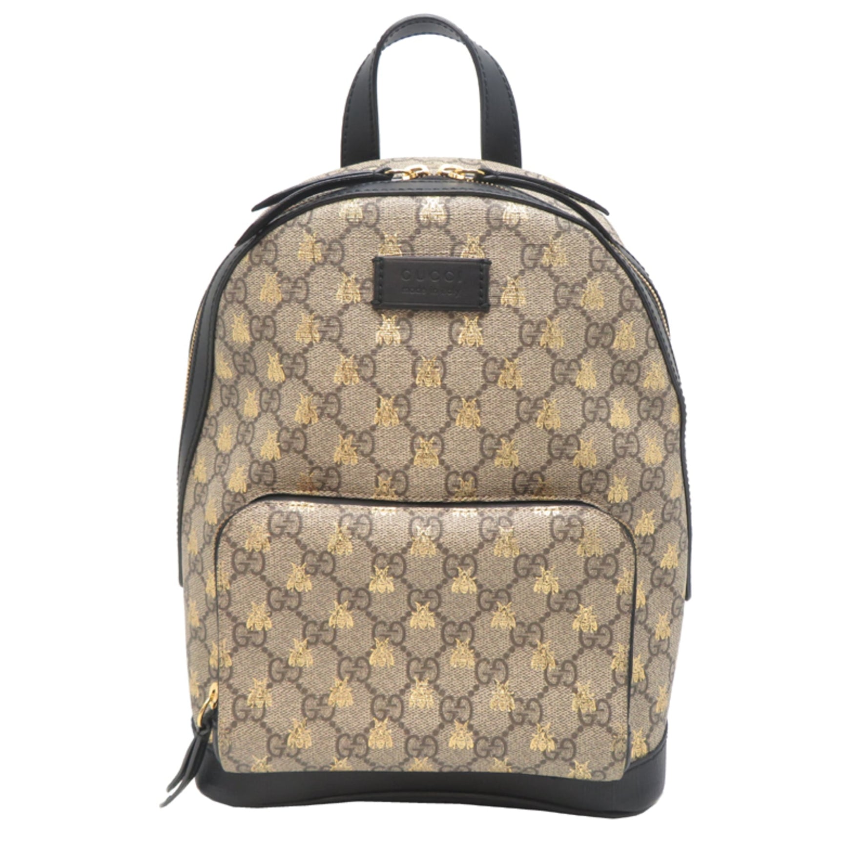 Gucci Bee Backpack, GG Supreme