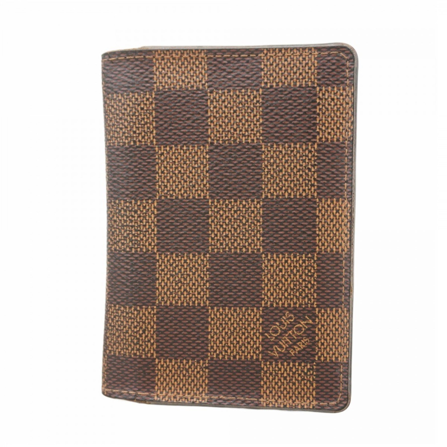 Louis Vuitton Damier Organizer de Poche Ebene Card Case N63145 for Men and Women