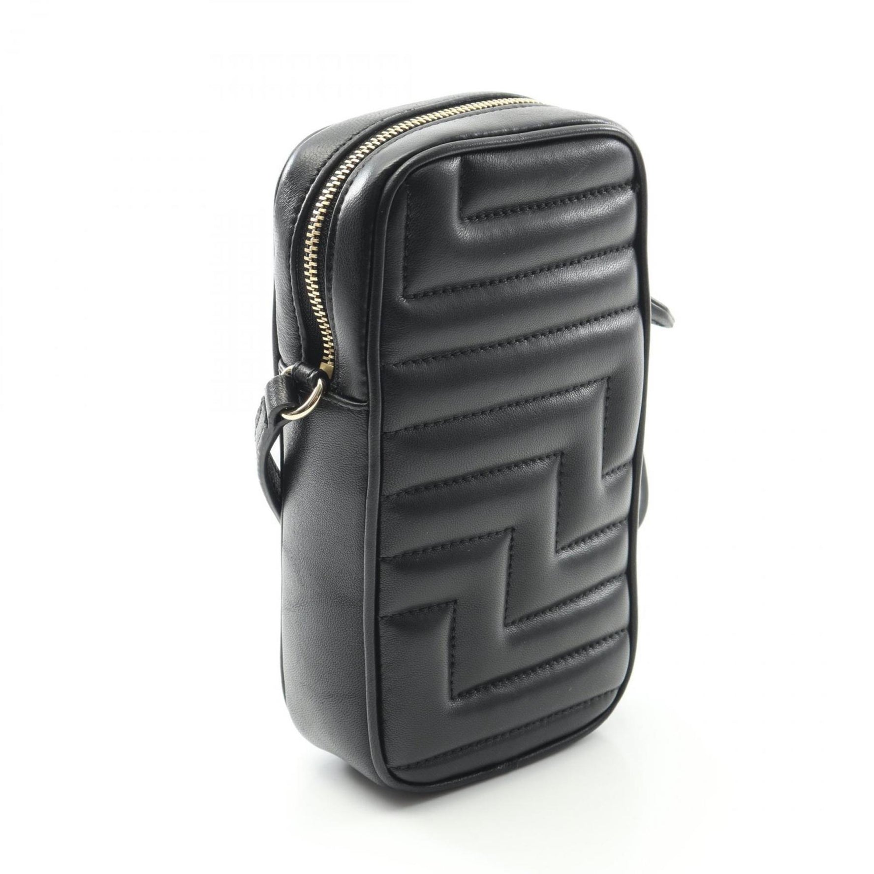 JIMMY CHOO AVENUE Phone Case Shoulder Bag, Leather