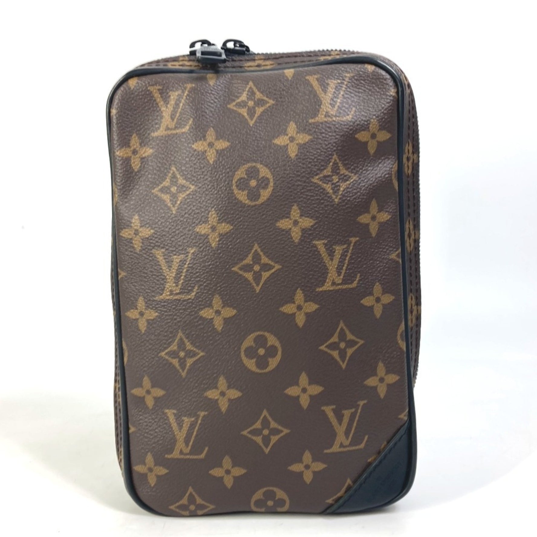 LOUIS VUITTON M44477 Monogram Solar Ray Utility Side Bag/Shoulder Bag in Canvas, Men's, Brown