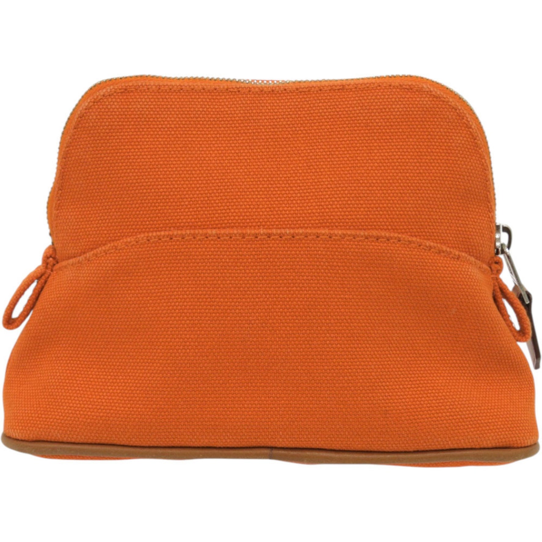Hermès Bolide Mini Pouch, Cotton and Polyurethane, Pouch Bag, 1541, HERMES