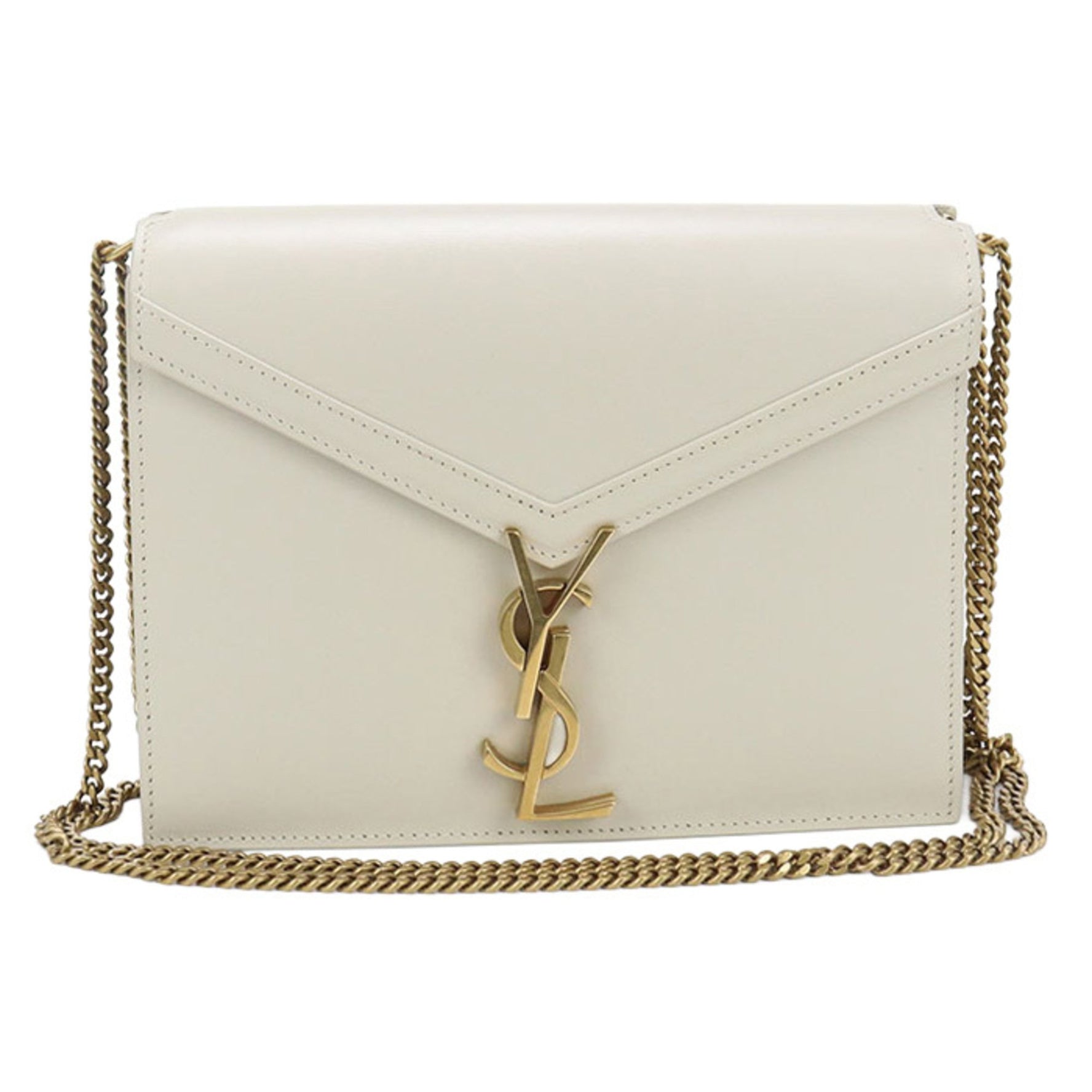 SAINT LAURENT Cassandra Shoulder Bag Chain
