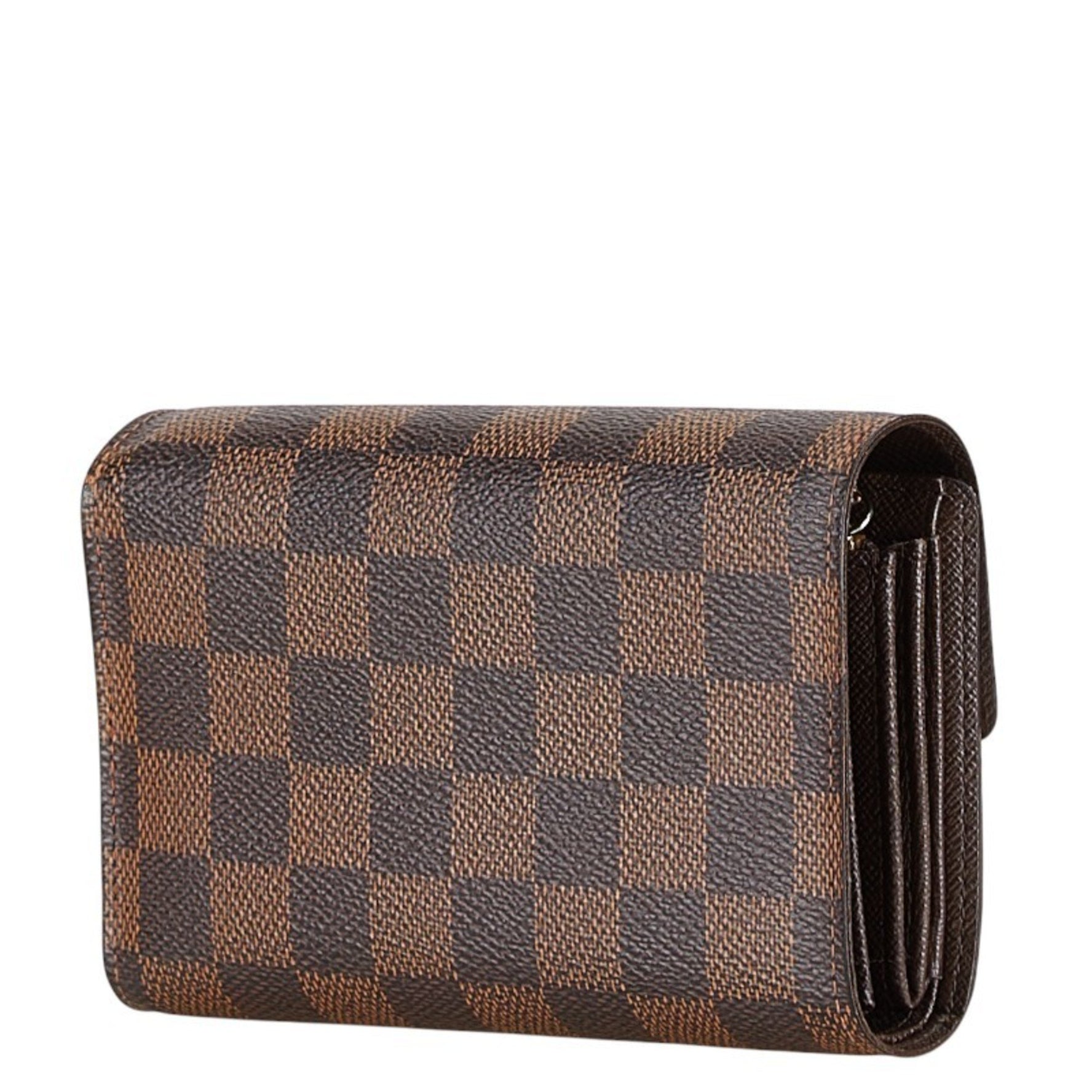 Louis Vuitton Damier Portefeuille Alexandra Bi-fold Wallet PVC