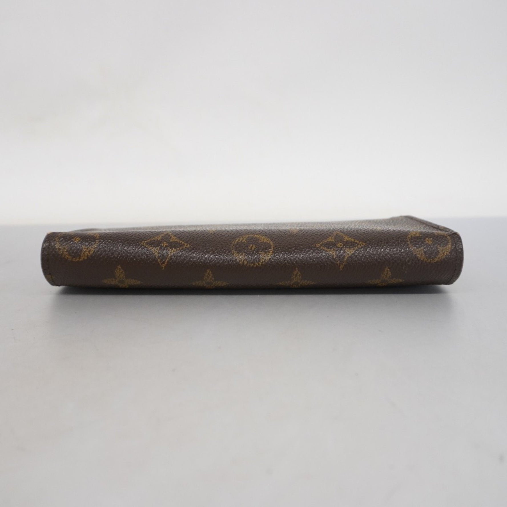 Louis Vuitton Monogram Portefeuille Brazza Long Wallet M66540 Brown Men's