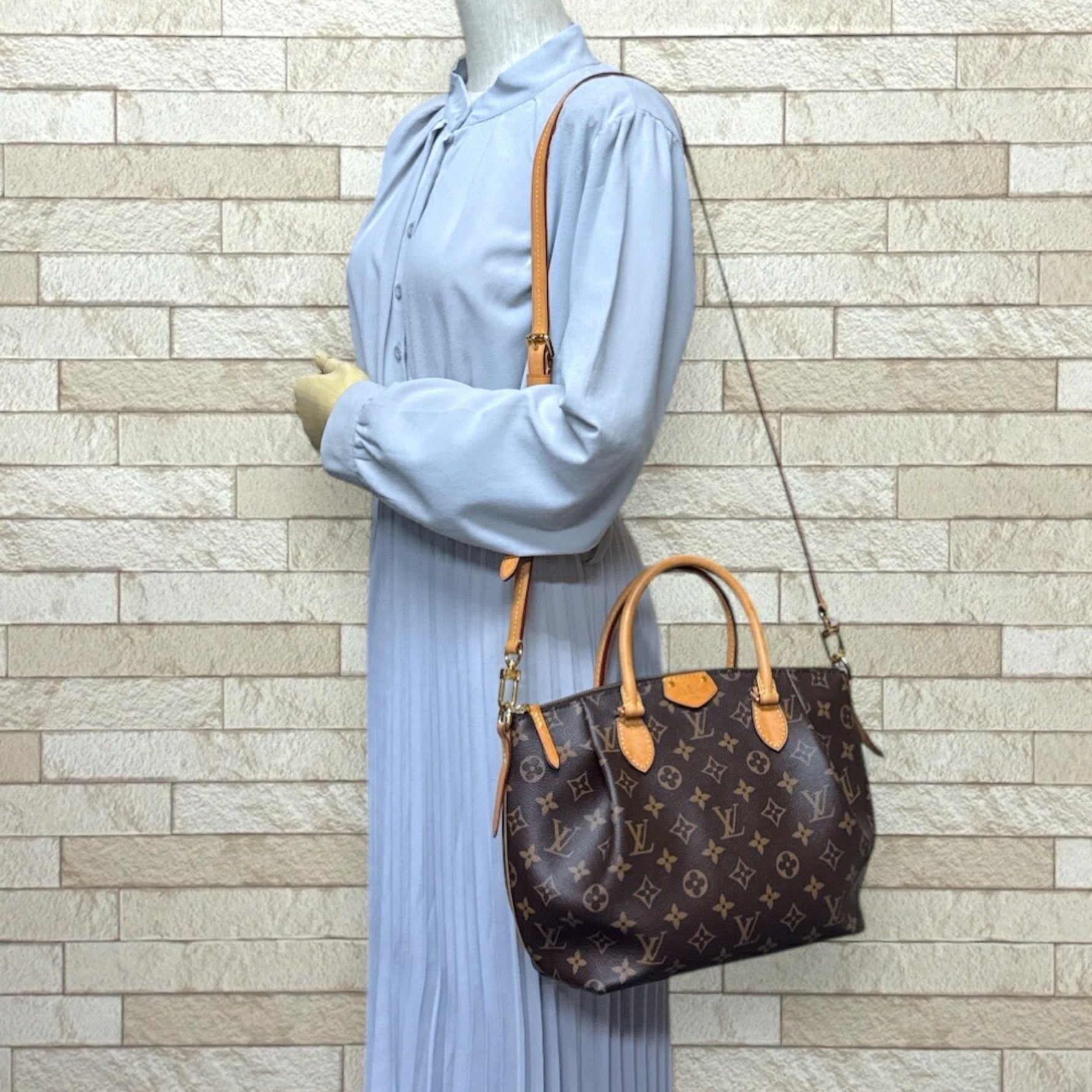 Louis Vuitton Turen PM Monogram Shoulder Bag